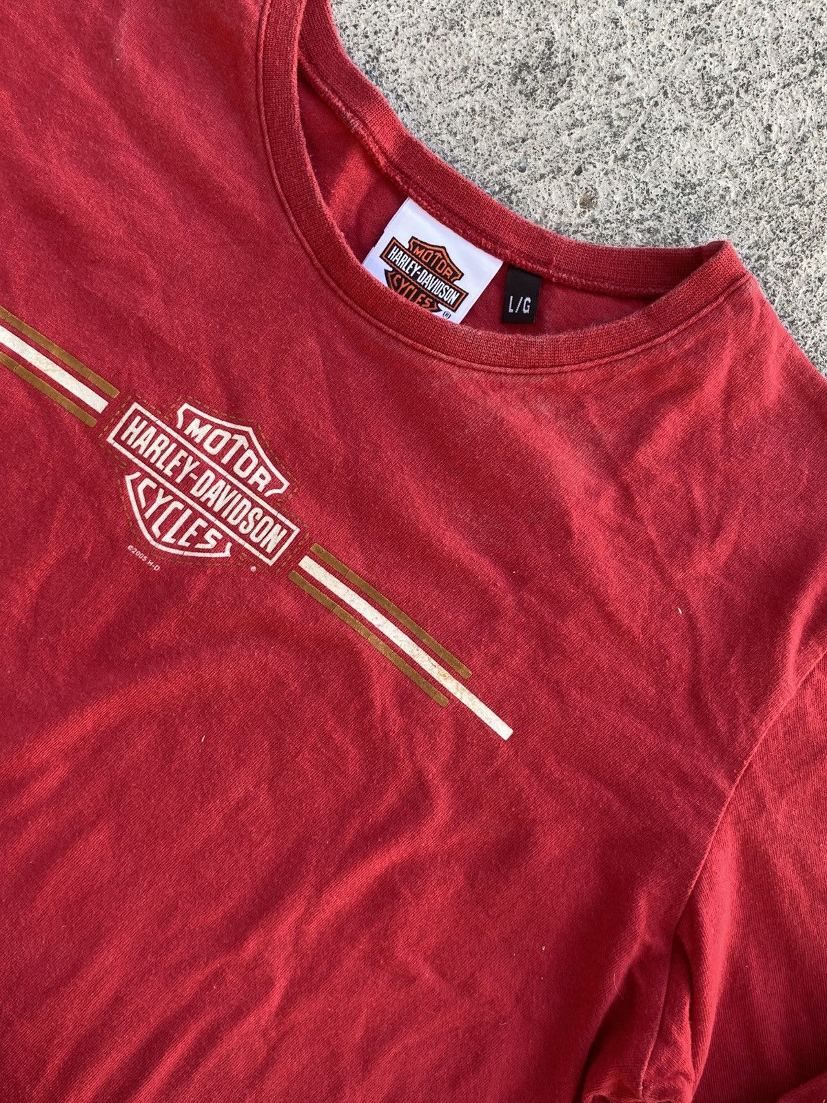 Harley Davidson × Vintage Vintage (2005) Harley Davidson Longsleeve Tee Size US L / EU 52-54 / 3 - 4 Thumbnail