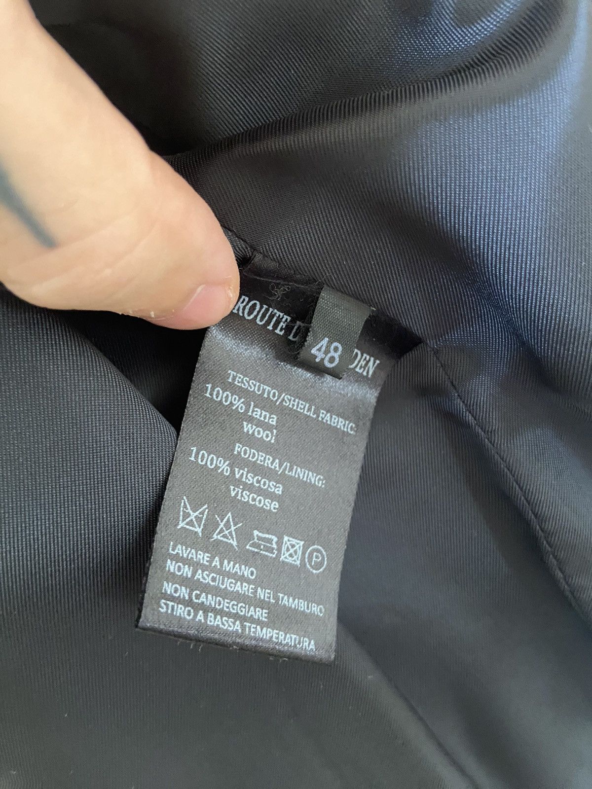 Route des Garden Route Des Garden Rare Wool Biker Jacket Size US M / EU 48-50 / 2 - 5 Thumbnail