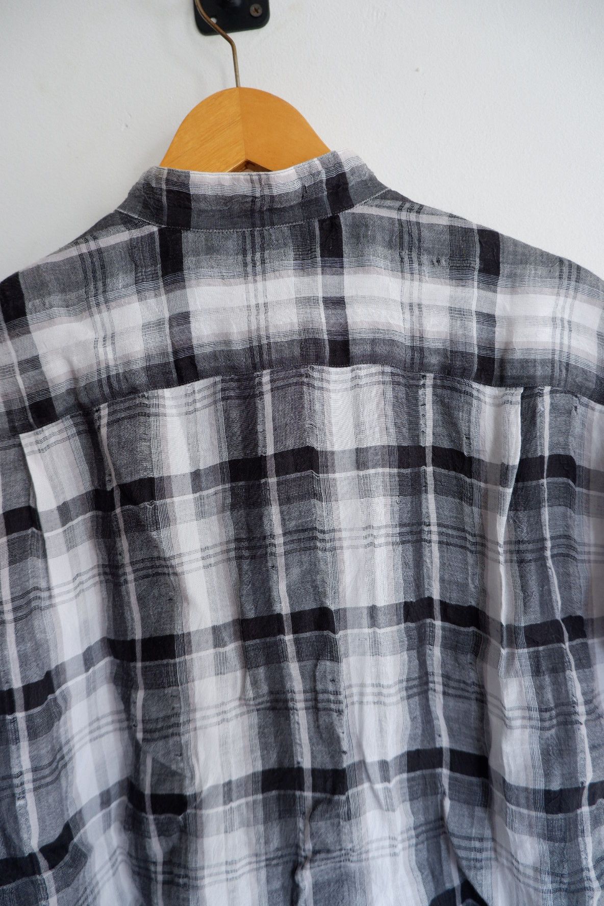 Issey Miyake Issey Miyake Men Linen Mandarin Collar Shirt Size US M / EU 48-50 / 2 - 5 Thumbnail