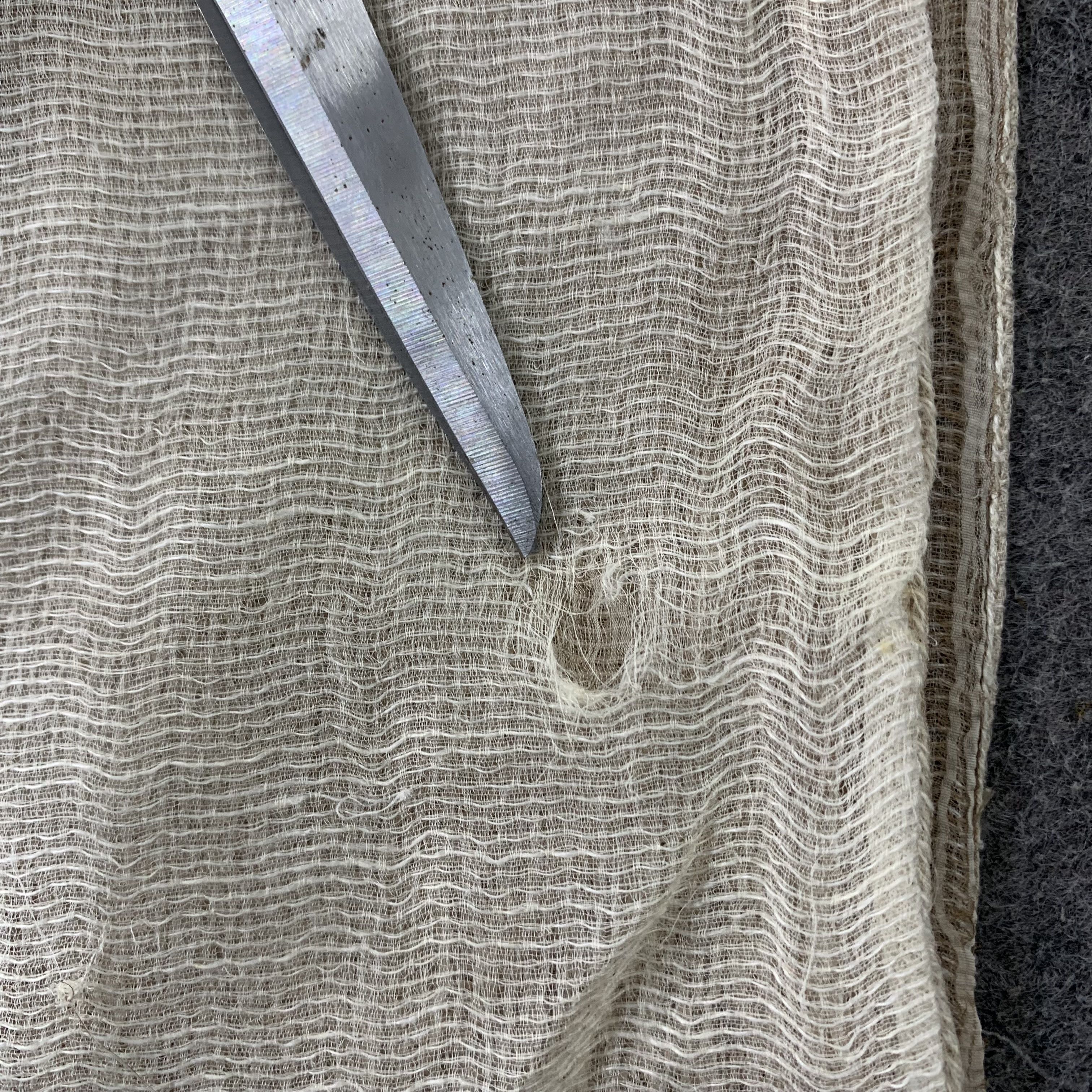 Loewe Loewe Scarf Silk Muffler Neck Wrap Stole BL9330 Size ONE SIZE - 5 Thumbnail