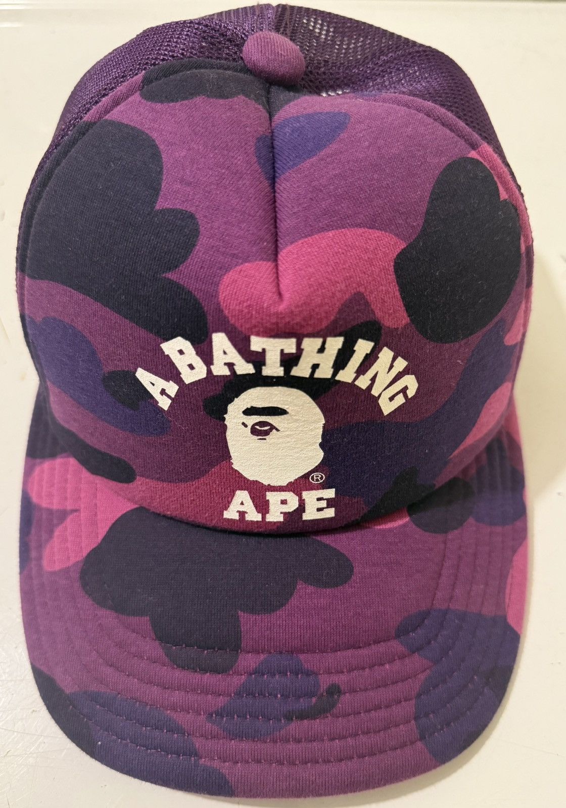 BAPE COLOR CAMO NYC LOGO MESH CAP – Undefeated