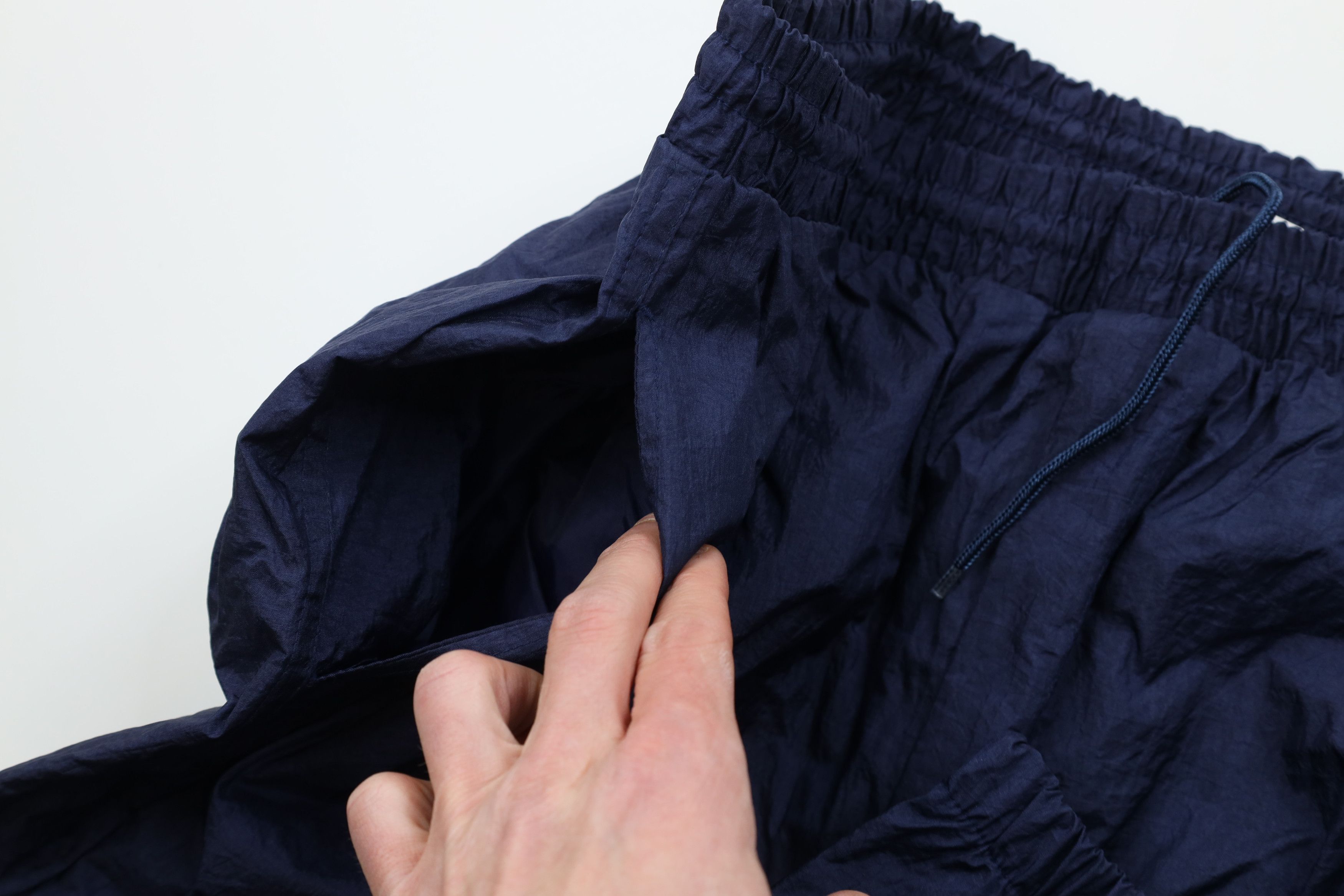 Vintage Vintage 90s Streetwear Joggers Pants Navy Blue Nylon Size US 38 / EU 54 - 6 Thumbnail