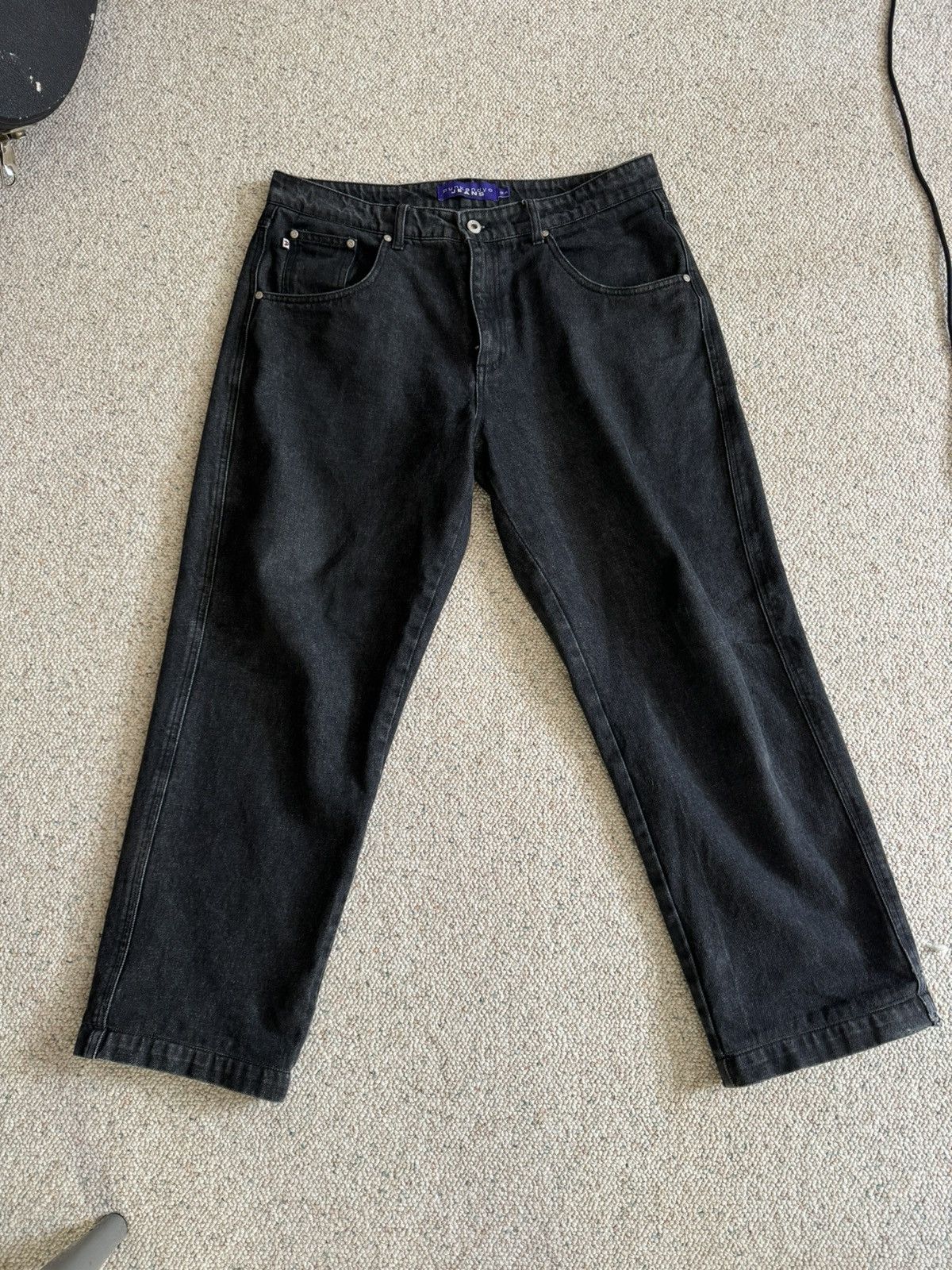 Punk and Yo PUNKANDYO P&Y BLUE BAGGY JEANS | Grailed