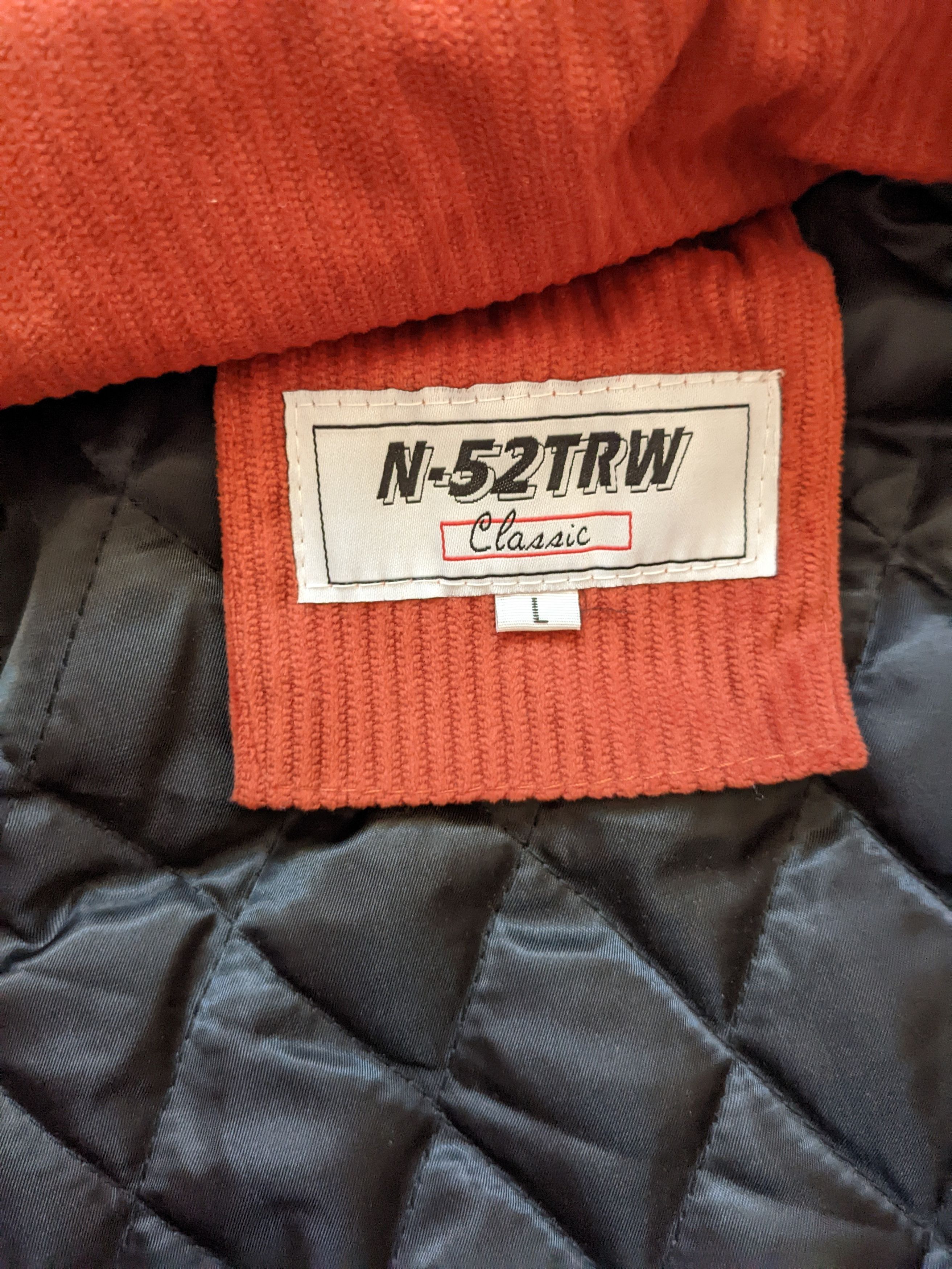 Other Orange corduroy Tie-dye jacket Size US L / EU 52-54 / 3 - 7 Thumbnail