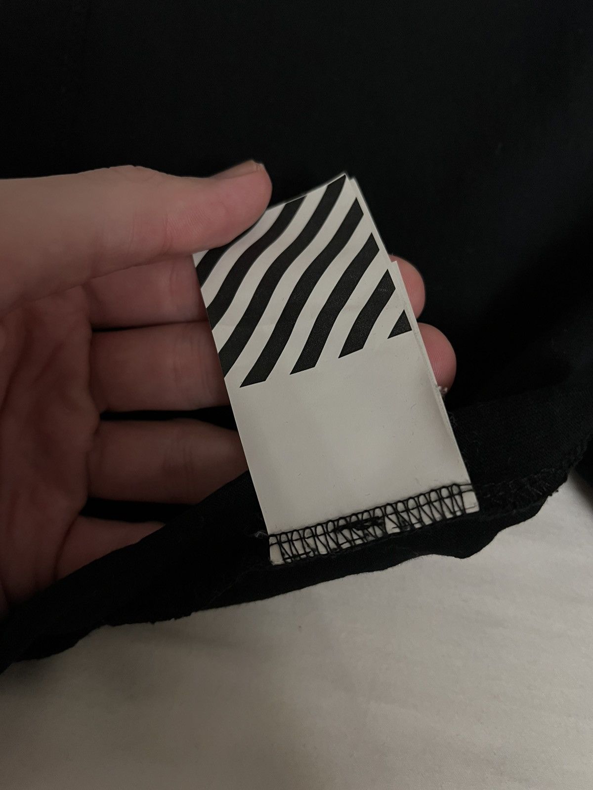 Off-White Off-White Black Diagonal Cards T-Shirt Size US L / EU 52-54 / 3 - 7 Thumbnail