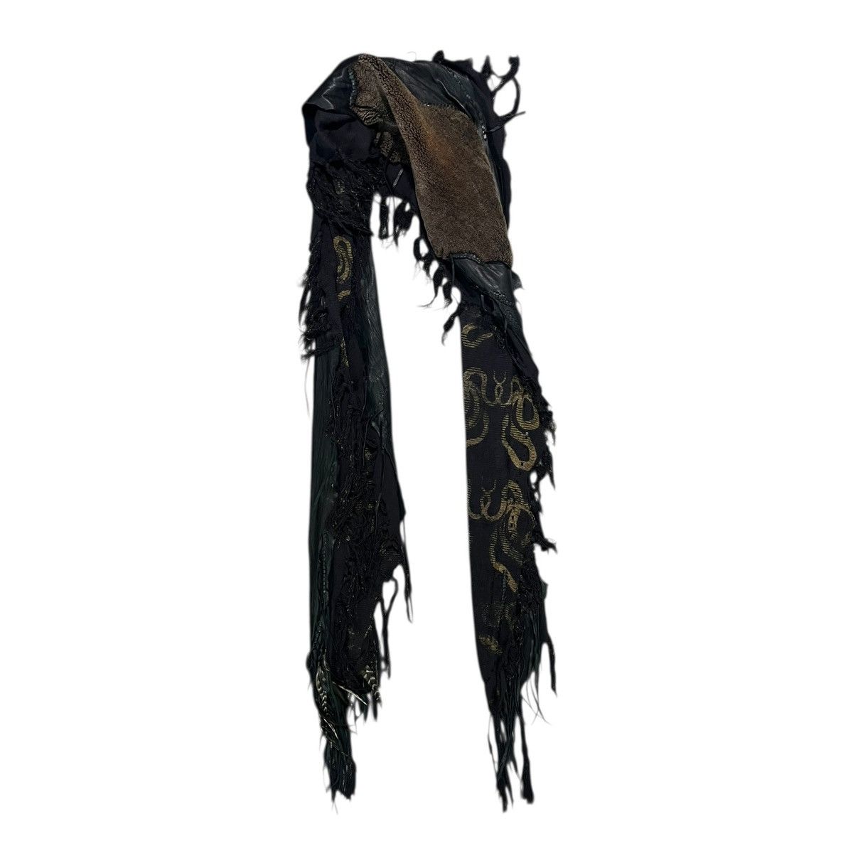 14th Addiction 14th addiction shearling leather amber scarf Size ONE SIZE - 7 Thumbnail