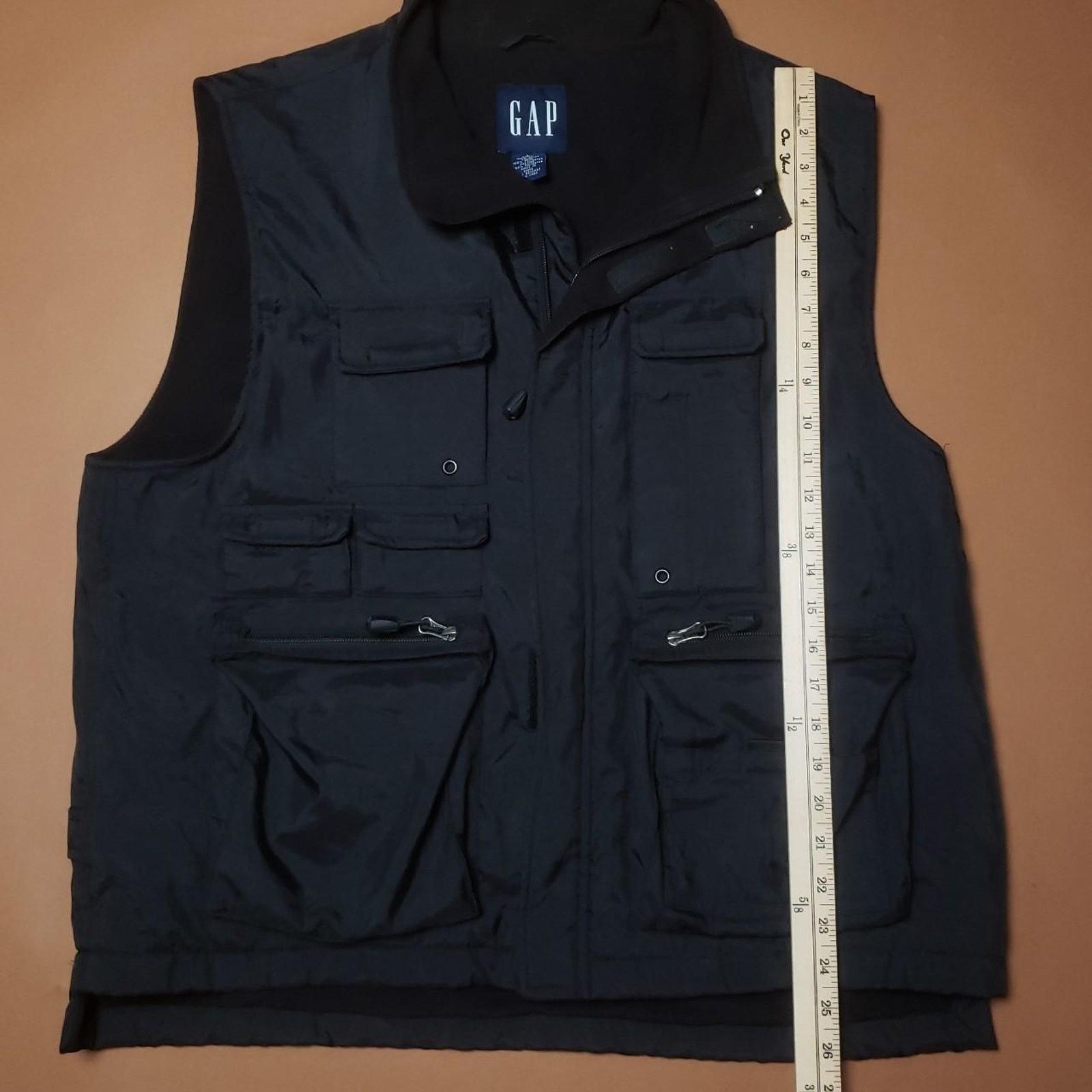 Gap Vintage Gap Veteran Embroidered Vest Mens Large Size US L / EU 52-54 / 3 - 4 Thumbnail