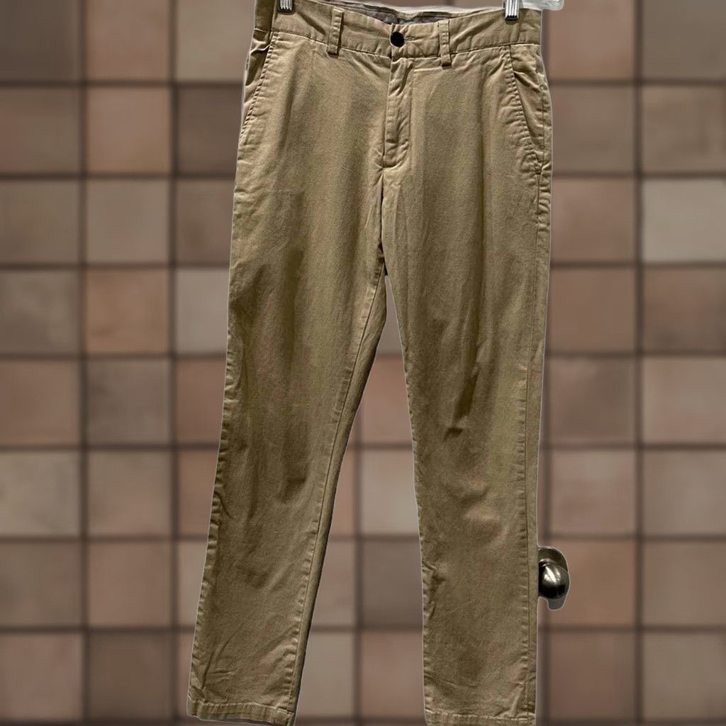 Vintage Frank & Oak Womens Pants Regular Size 6 28in Tan Straight Rise Mid"} Size 28" / US 6 / IT 42 - 1 Thumbnail