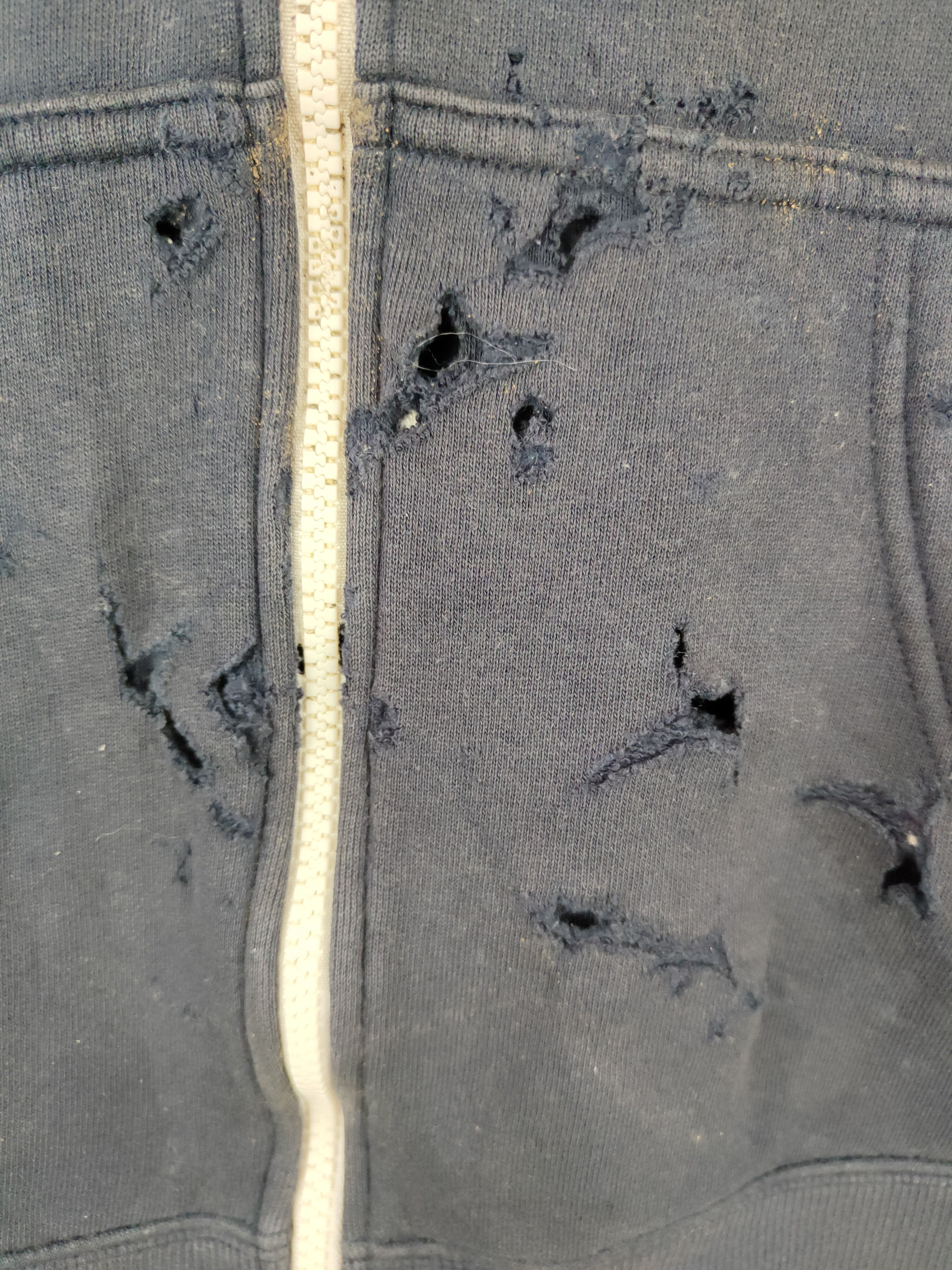 The North Face The North Face ripped distressed Faded Hoodie #S2129DL Size US M / EU 48-50 / 2 - 6 Thumbnail