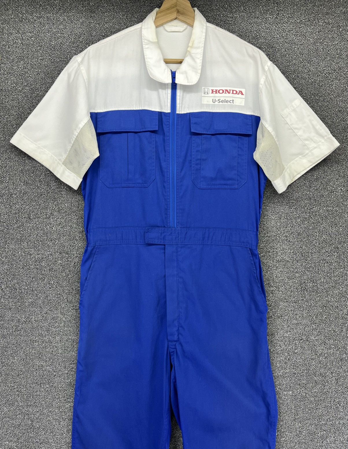Honda Vintage Honda Select Racing Team Technician Jumpsuit Overall Size US 32 / EU 48 - 2 Thumbnail