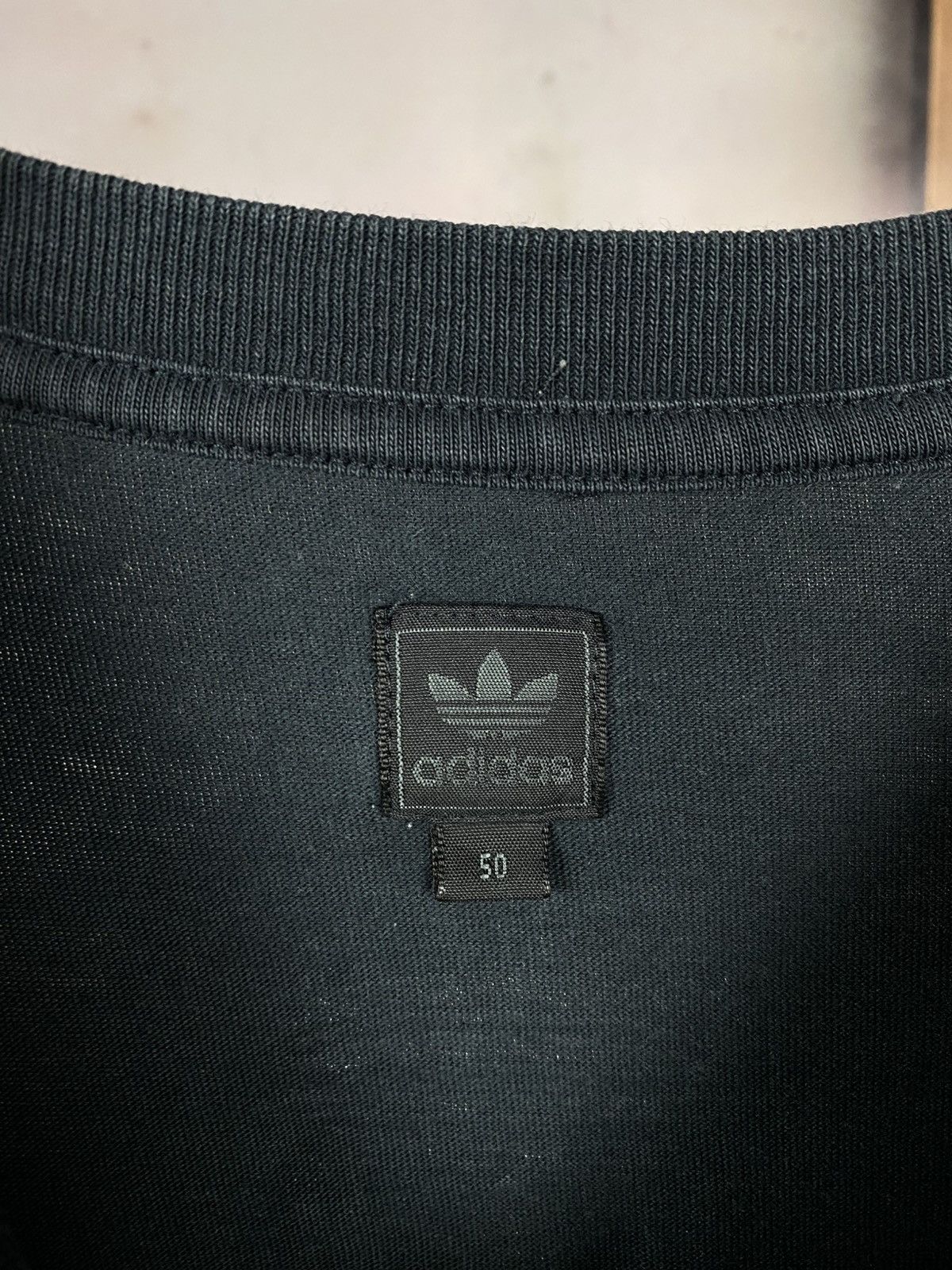 Adidas 🎙️Vintage T-Shirt Adidas Rap Silver Chain Big Logo Tee🎙️ Size US M / EU 48-50 / 2 - 11 Thumbnail