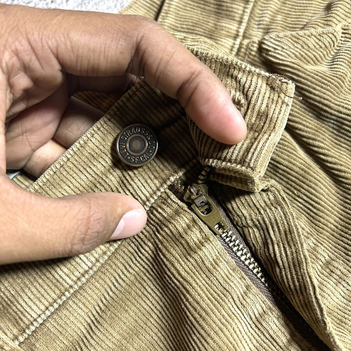 Levi's Rework Levis Corduroy Shashiko Size US 33 - 6 Thumbnail