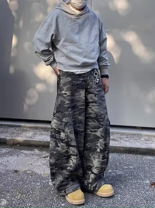 VIBE Baggy Cargo Wide Leg Pants Size US 32 / EU 48 - 4 Thumbnail