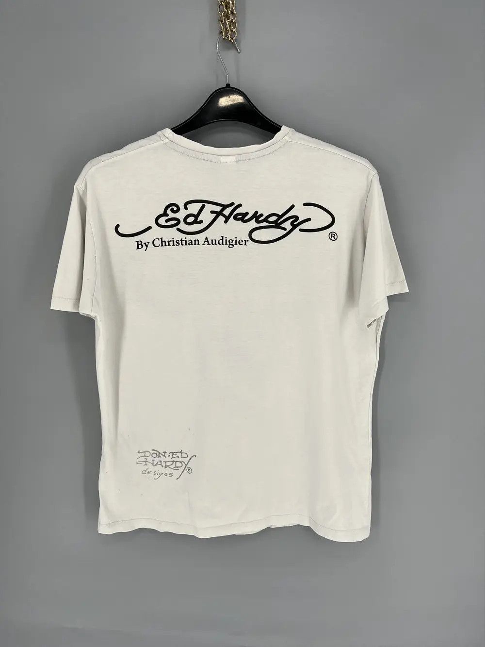 Ed Hardy Vintage Y2k Ed Hardy T-Shirt Size XL Size US XL / EU 56 / 4 - 13 Thumbnail