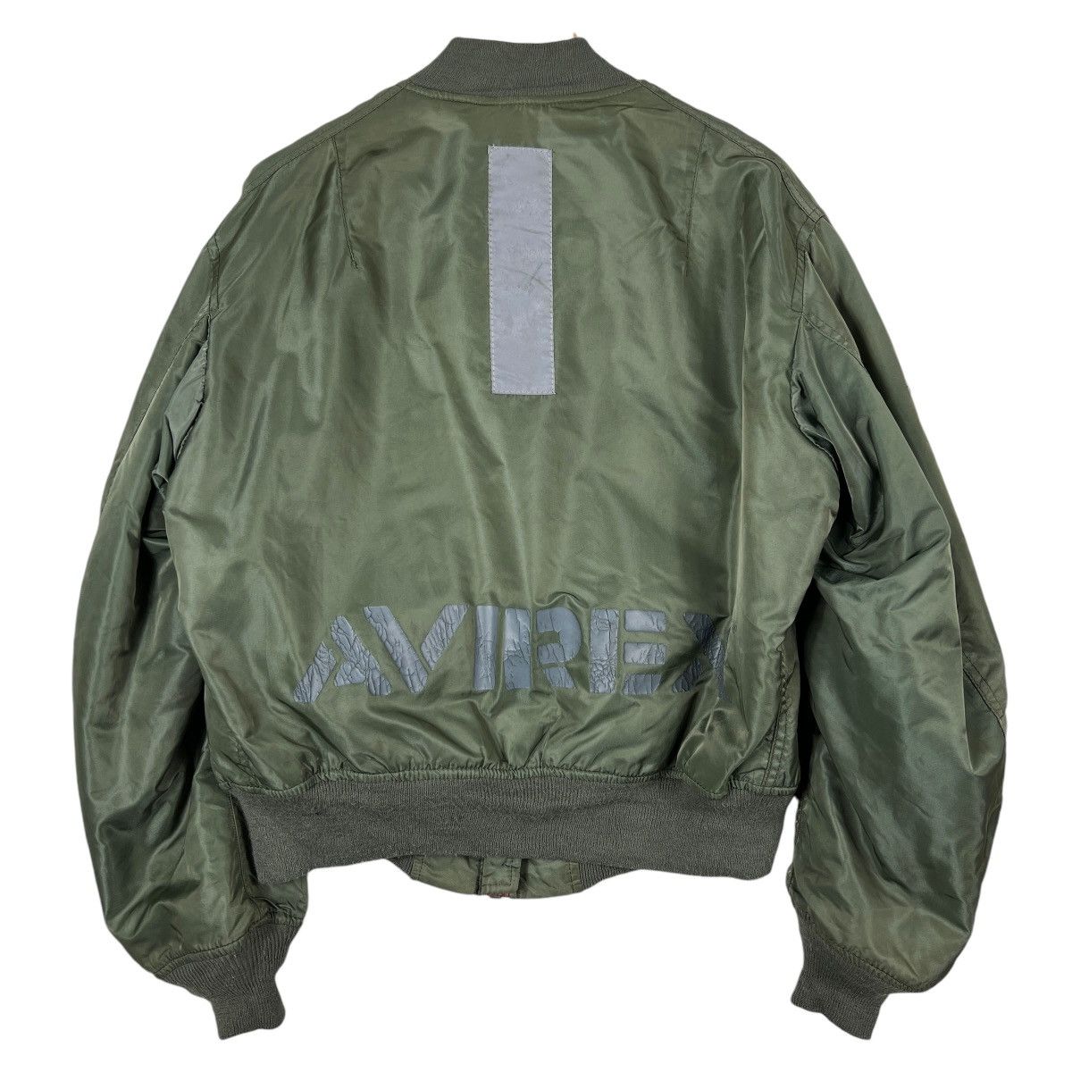 希少 80s AVIREX reversible MA-1 Jacket Avirex 🔥 VINTAGE AVIREX MA-1 REVERSIBLE BOMBER JACKET MADE