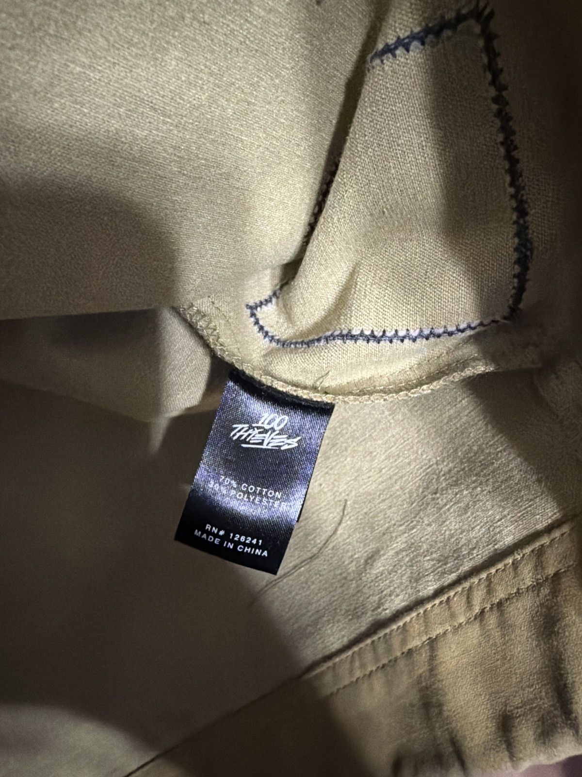 100 Thieves 100 Thieves Wax Jacket Olive Size US M / EU 48-50 / 2 - 4 Thumbnail