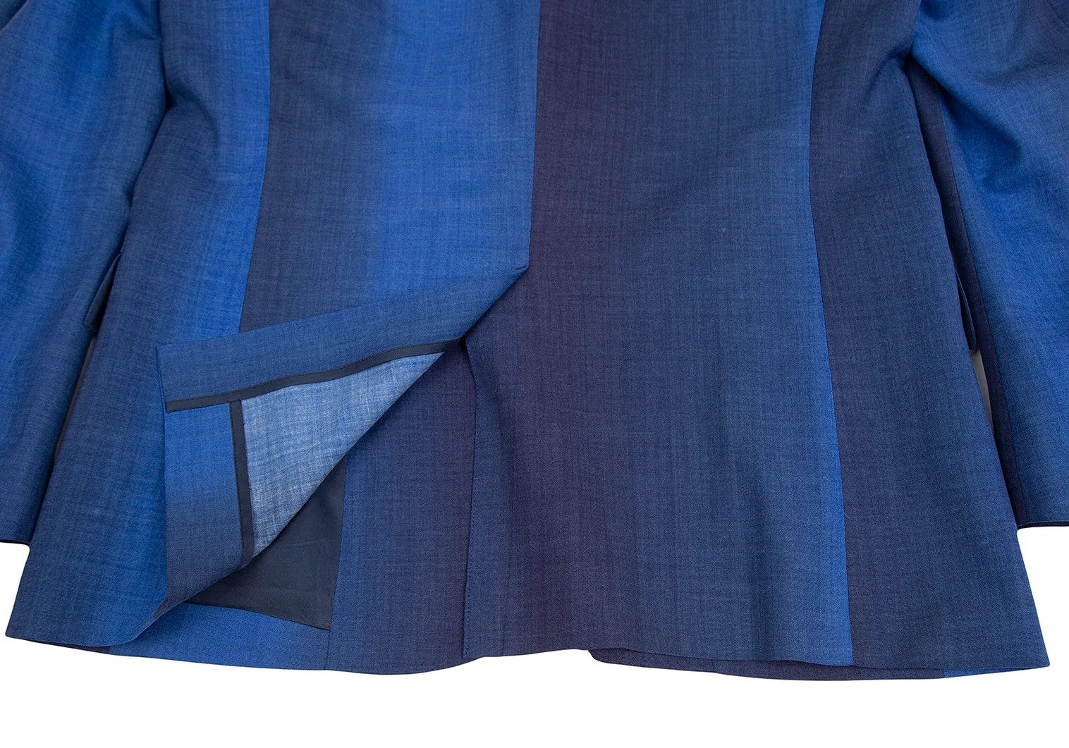 Issey Miyake Wool Gradient 1-Button Jacket in Blue Size 4 Size US XL / EU 56 / 4 - 15 Thumbnail