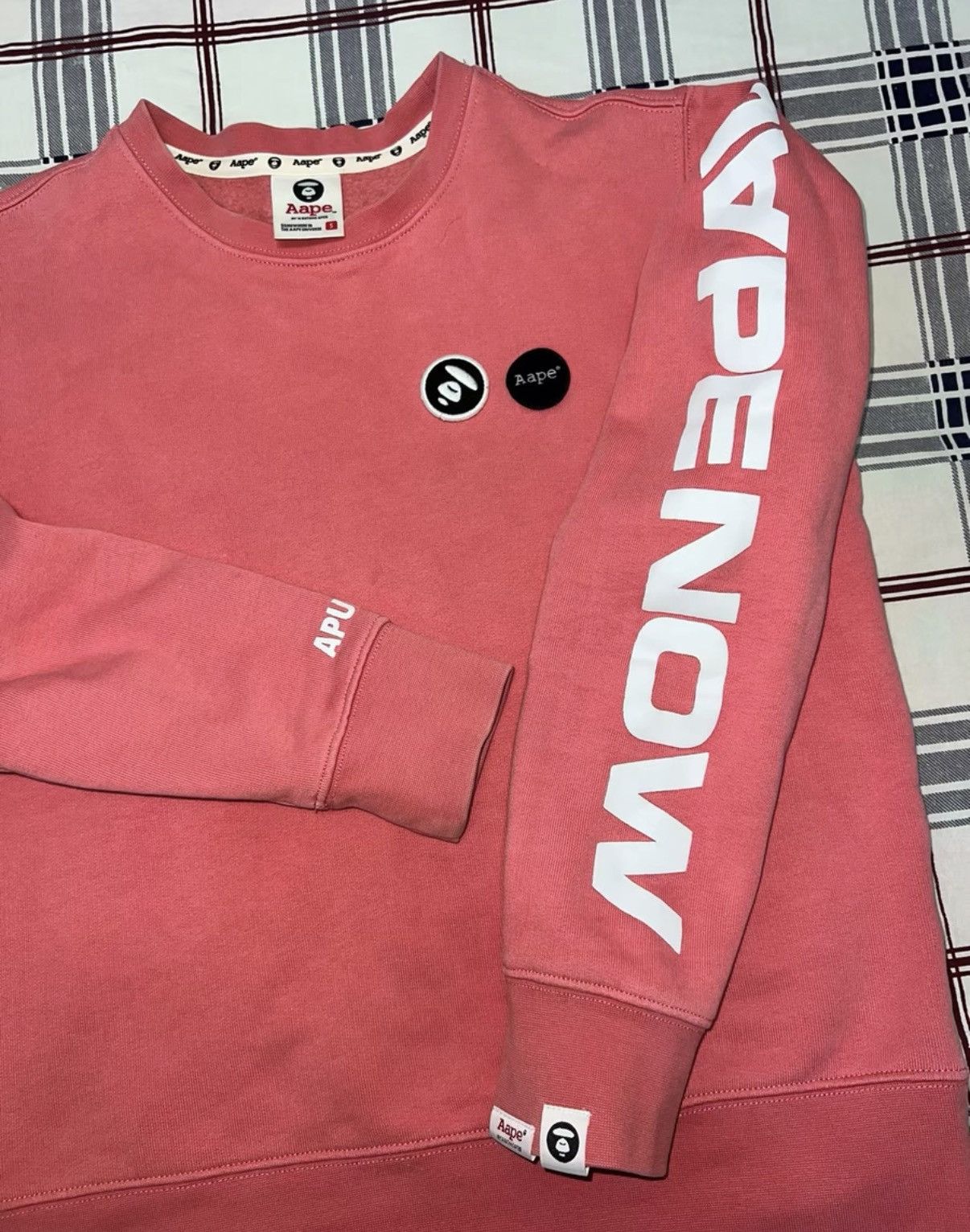 Bape Bape OG Nigo era AAPE small velcro logo hoodie Size US S / EU 44-46 / 1 - 2 Thumbnail