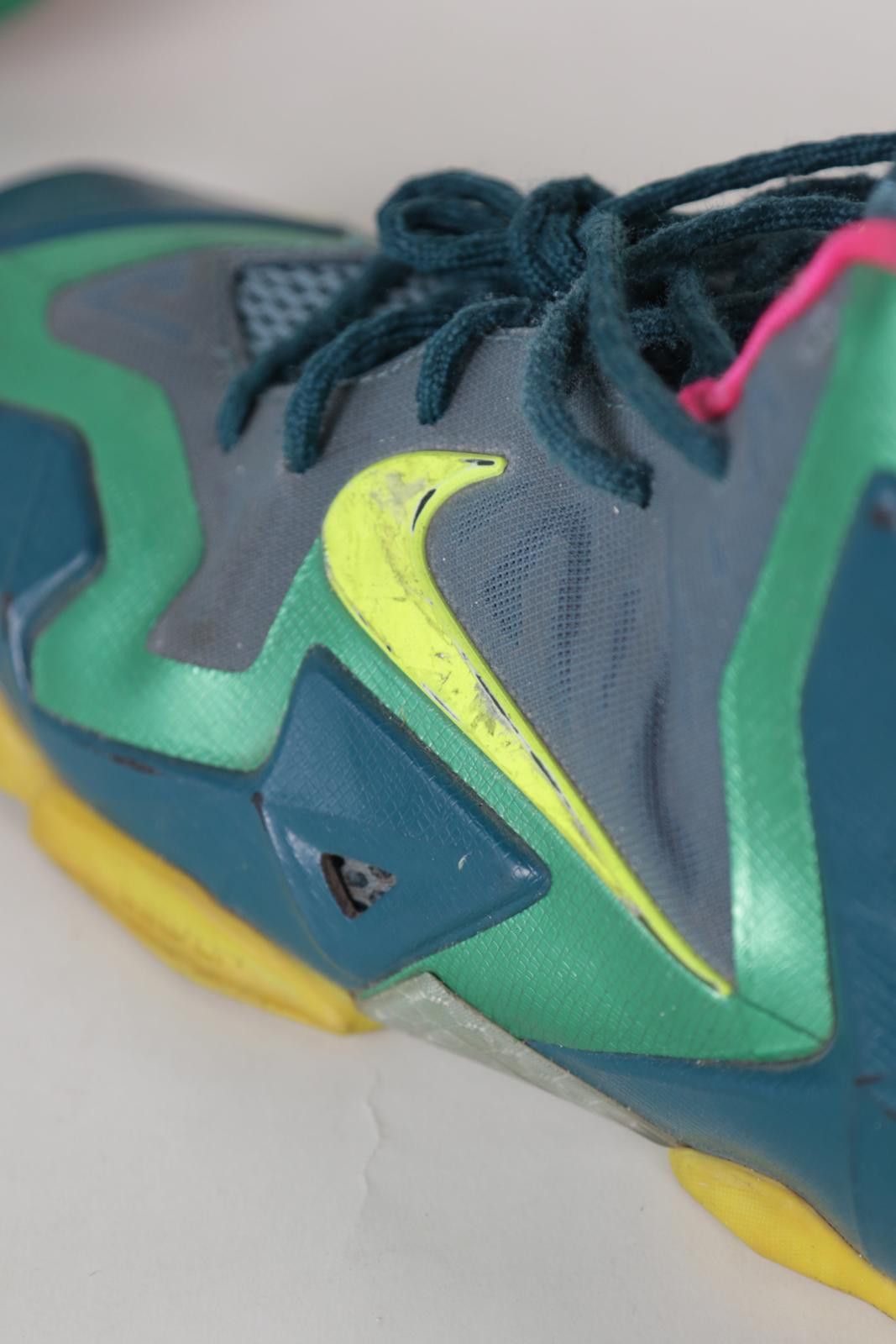 Nike 2013' Nike LeBron 11 T-Rex Basketball Shoe Size US 7 / IT 37 - 8 Thumbnail