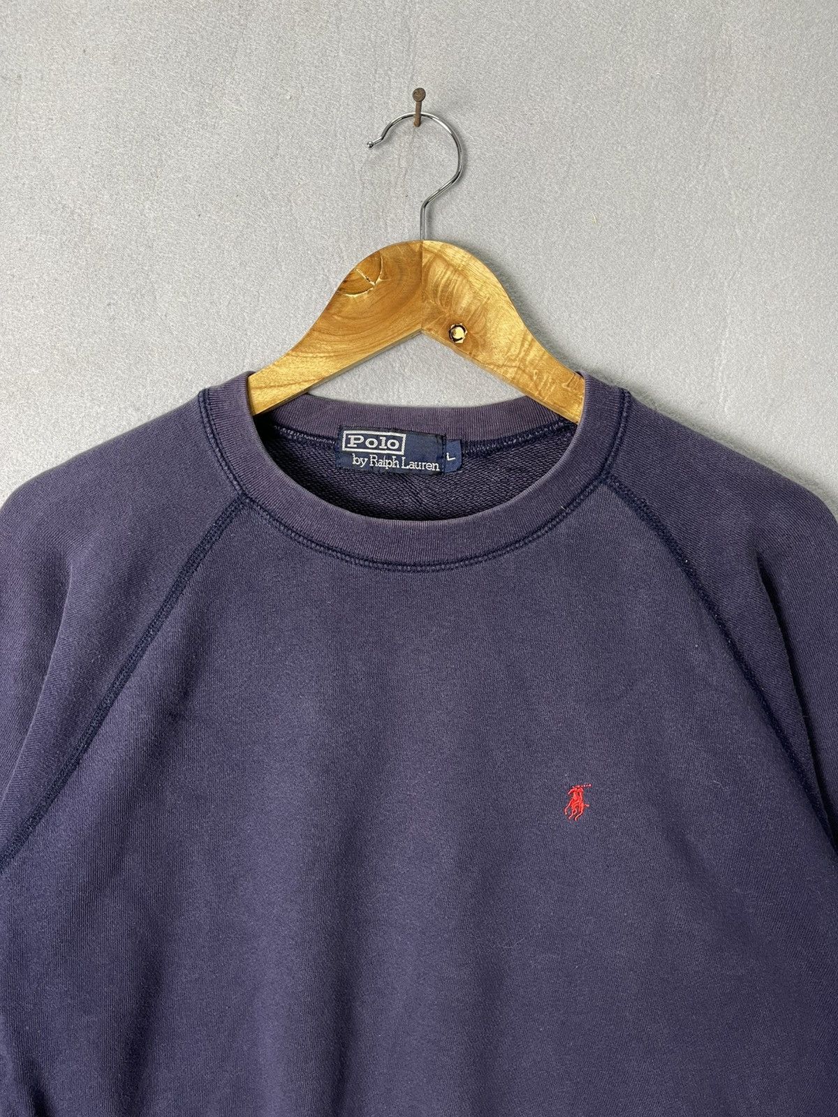 Polo Ralph Lauren Vintage Polo Ralph Lauren Small Pony Crewneck Size US L / EU 52-54 / 3 - 2 Thumbnail