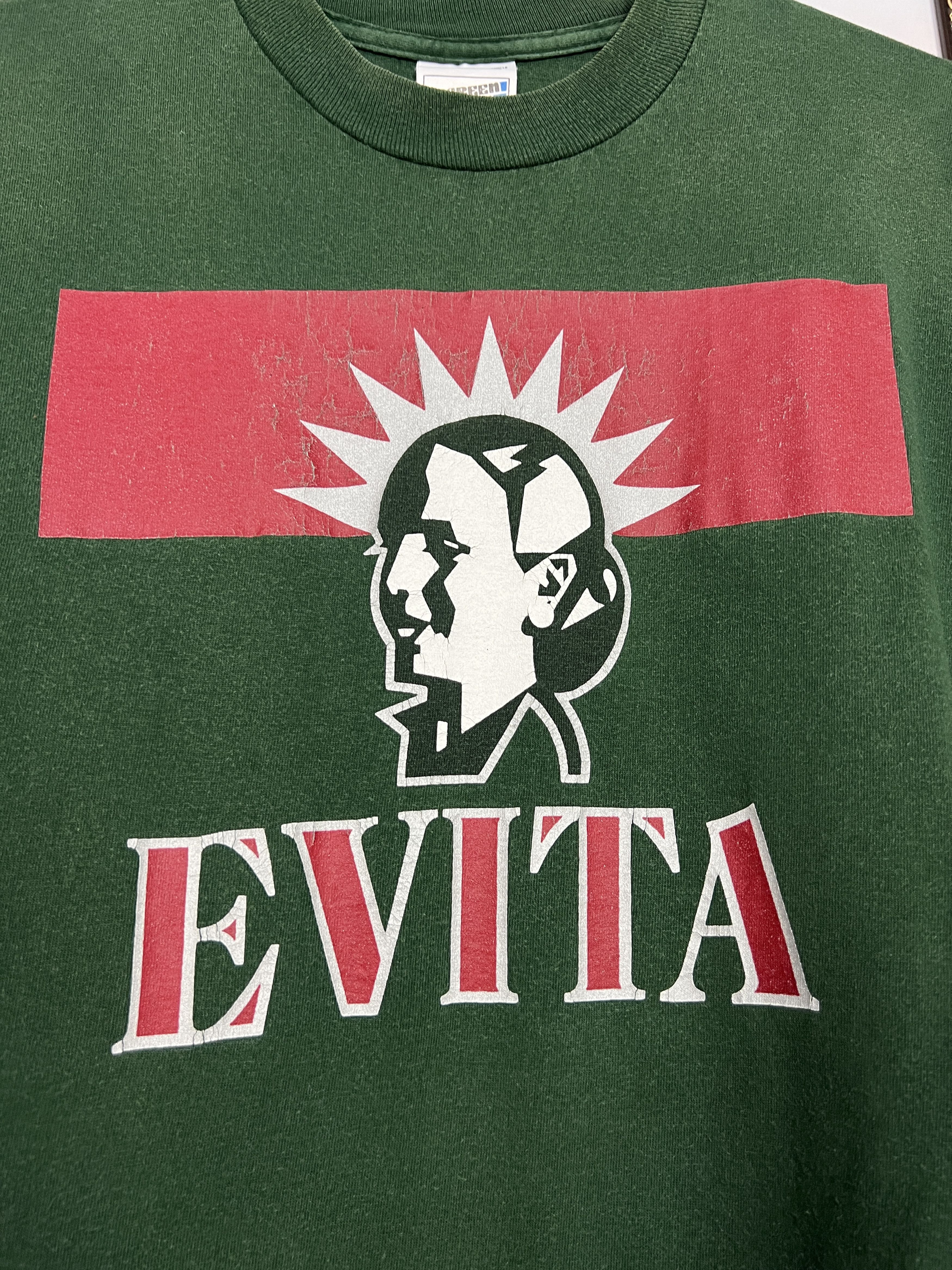 Other Vintage 1996 Evita Madonna Shirt Graphic Tee Movie Play Tee Size US XL / EU 56 / 4 - 3 Thumbnail