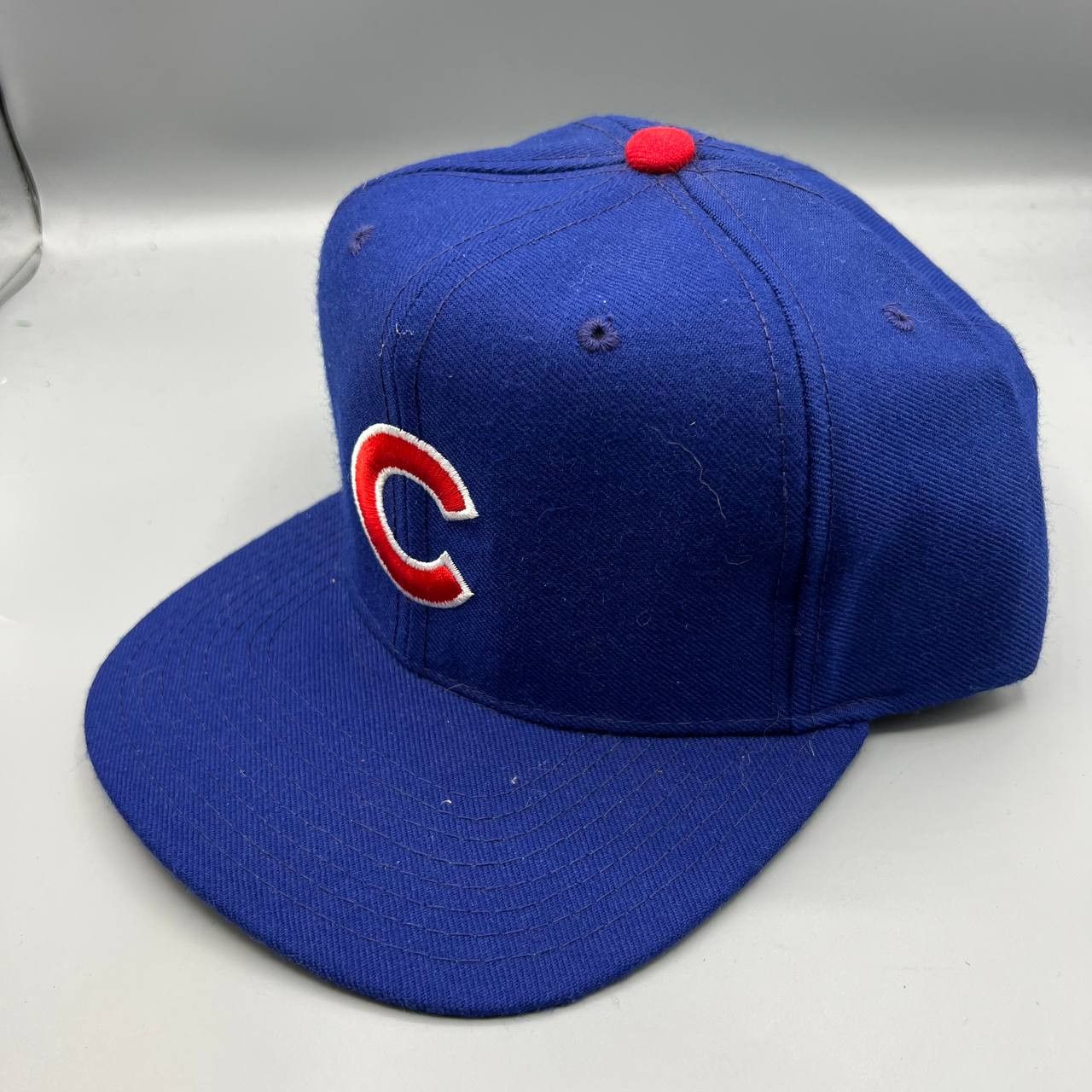 New Era × Vintage Chicago Cubs Hat Men New Era Pro Model Snap Back Cap Wool Size ONE SIZE - 7 Thumbnail