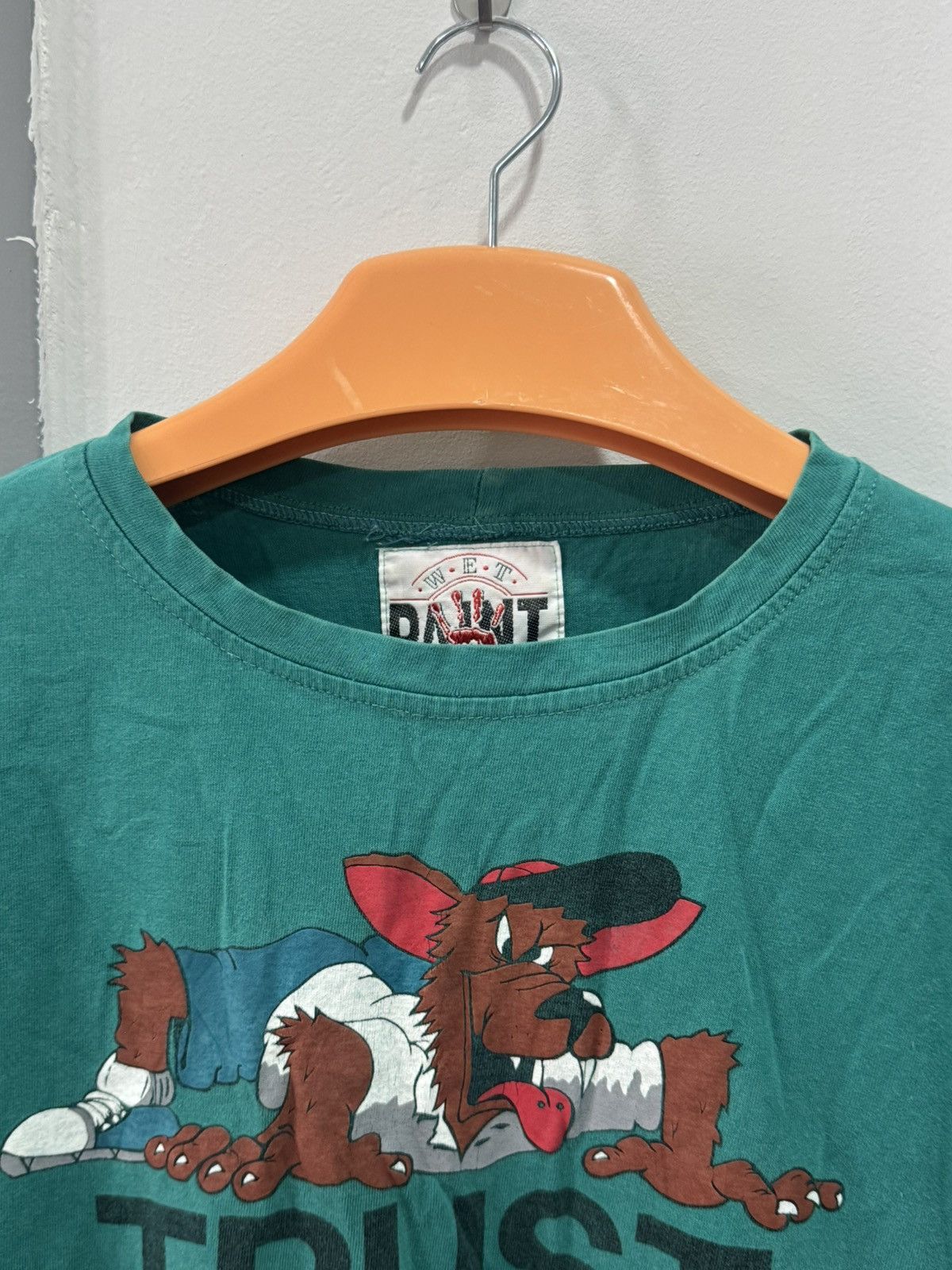 Vintage vintage Australian - wet paint “Thrust me” tee Size US XXL / EU 58 / 5 - 3 Thumbnail