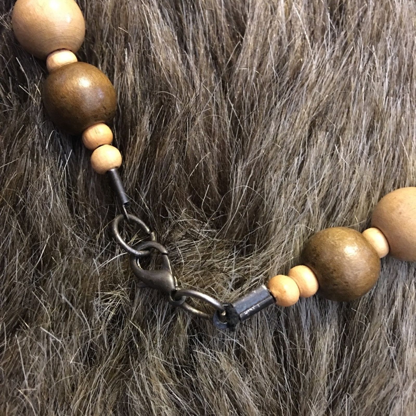 Vintage Vintage 70s-80s era wood bead long necklace Size ONE SIZE - 8 Thumbnail