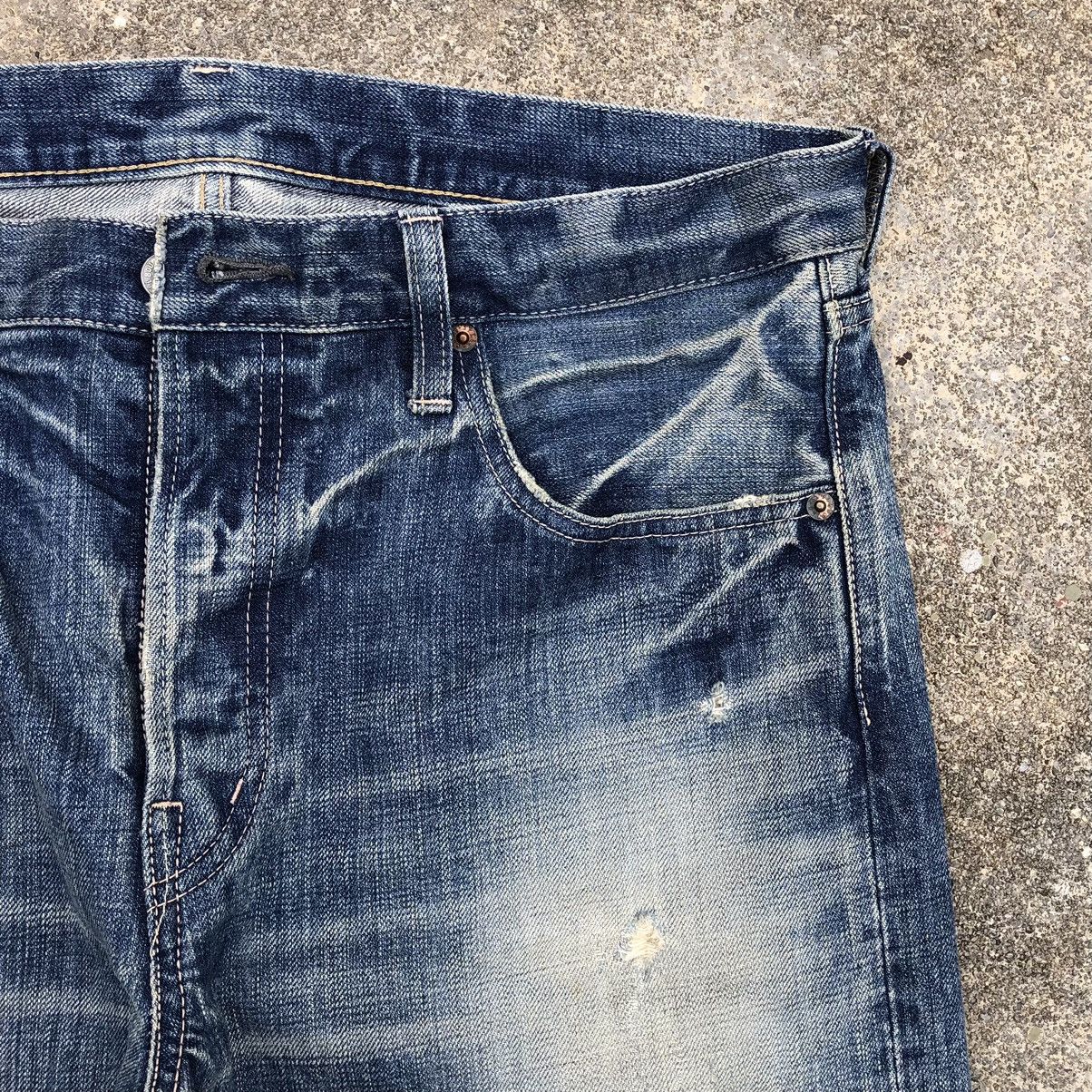 Spellbound Vintage SPELLBOUND Japan Domingo Co. Distressed Denim Pant Size US 34 / EU 50 - 4 Thumbnail