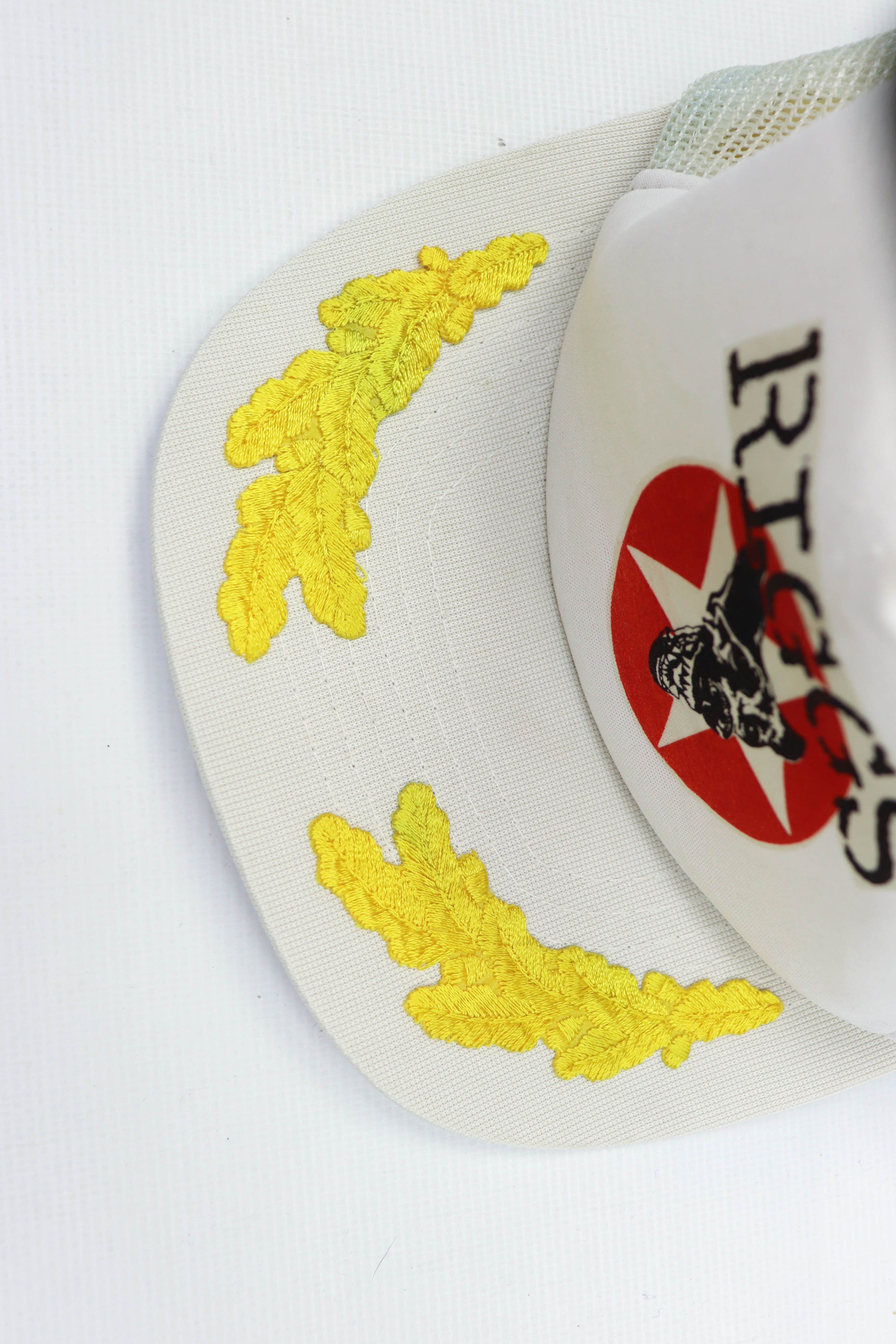 Vintage 80-90s Vintage RIGGS White Trucker Cap Hat Size ONE SIZE - 11 Thumbnail