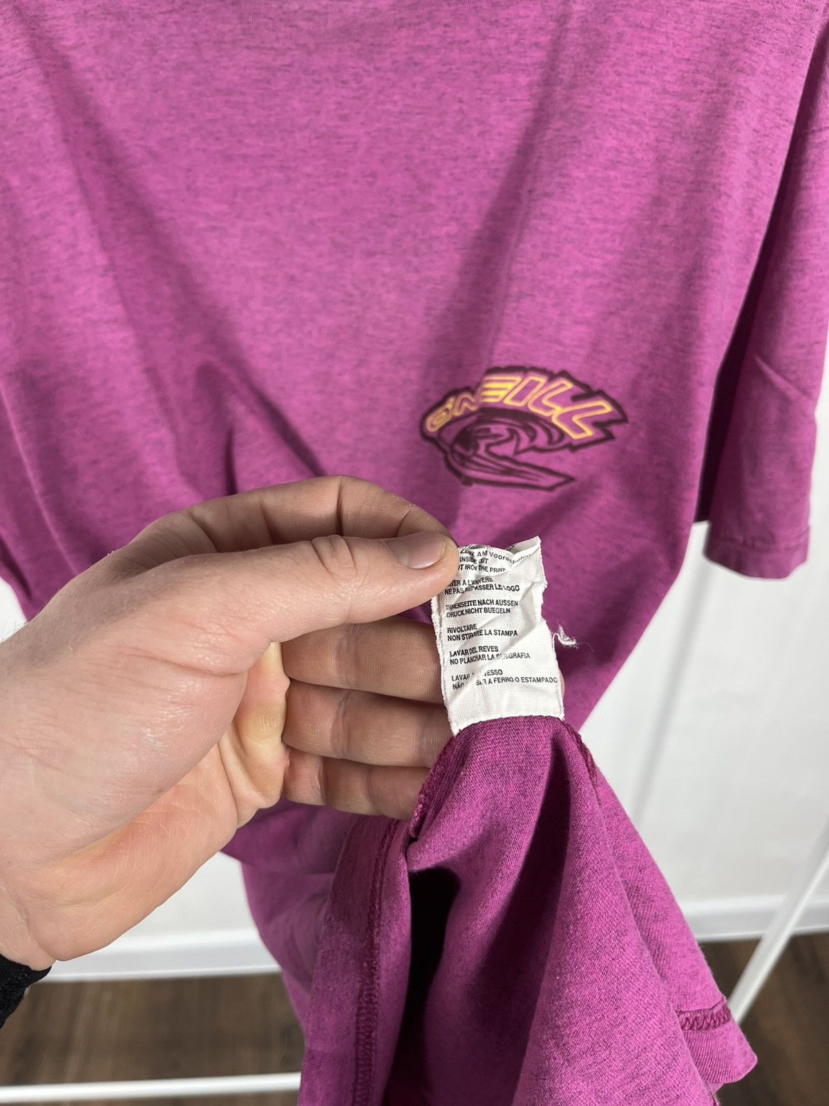 O'Neill O’Neill Purple Graphic Logo T Shirt Size M Size US M / EU 48-50 / 2 - 8 Thumbnail