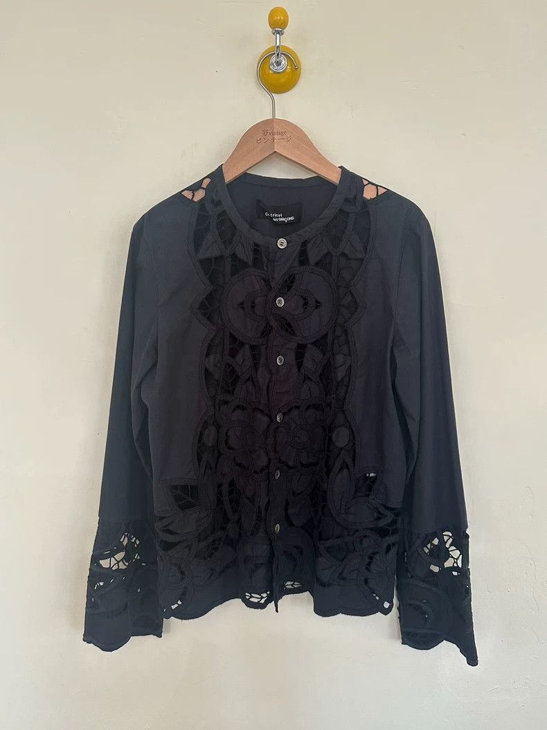 Comme des Garcons Comme Des Garcons Lace openwork lace coat Size M / US 6-8 / IT 42-44 - 1 Thumbnail