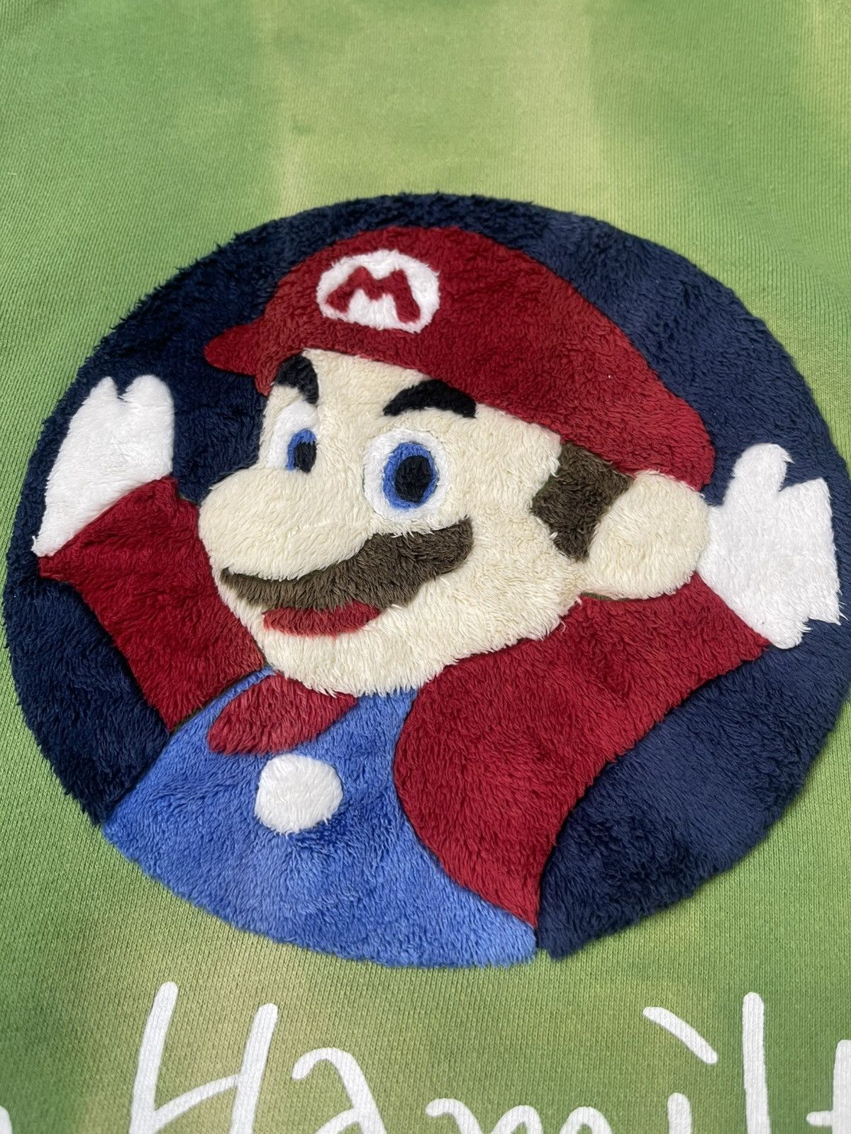 Tim Hamilton Vintage Super Mario Tim Hamilton Embroidered Tie Dye Hoodie Size US M / EU 48-50 / 2 - 13 Thumbnail