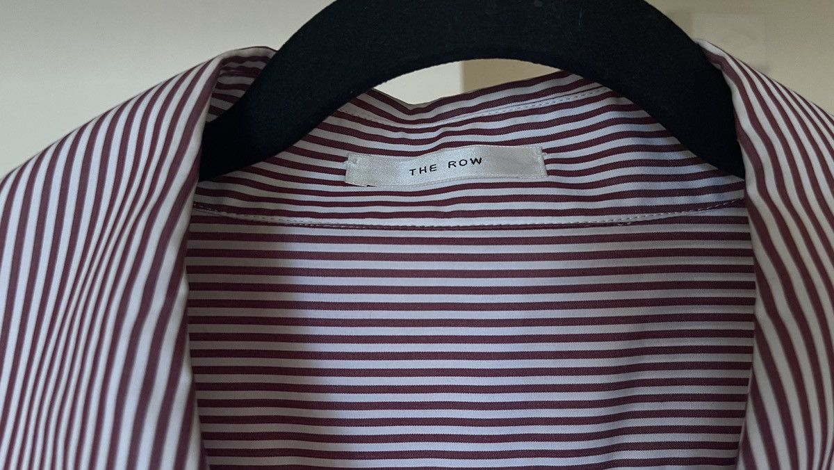 The Row The Row 'Kroner' striped long sleeve shirt Size US XL / EU 56 / 4 - 3 Thumbnail