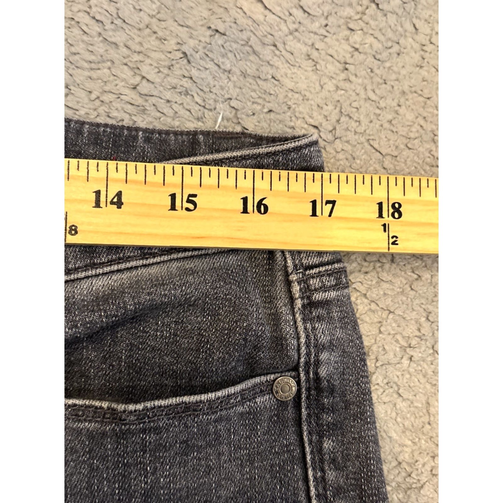 Talbots Talbots Jeans Womens 10 Slim Ankle Five Pocket Gray Stretch Denim Size 32" / US 10 / IT 46 - 4 Thumbnail