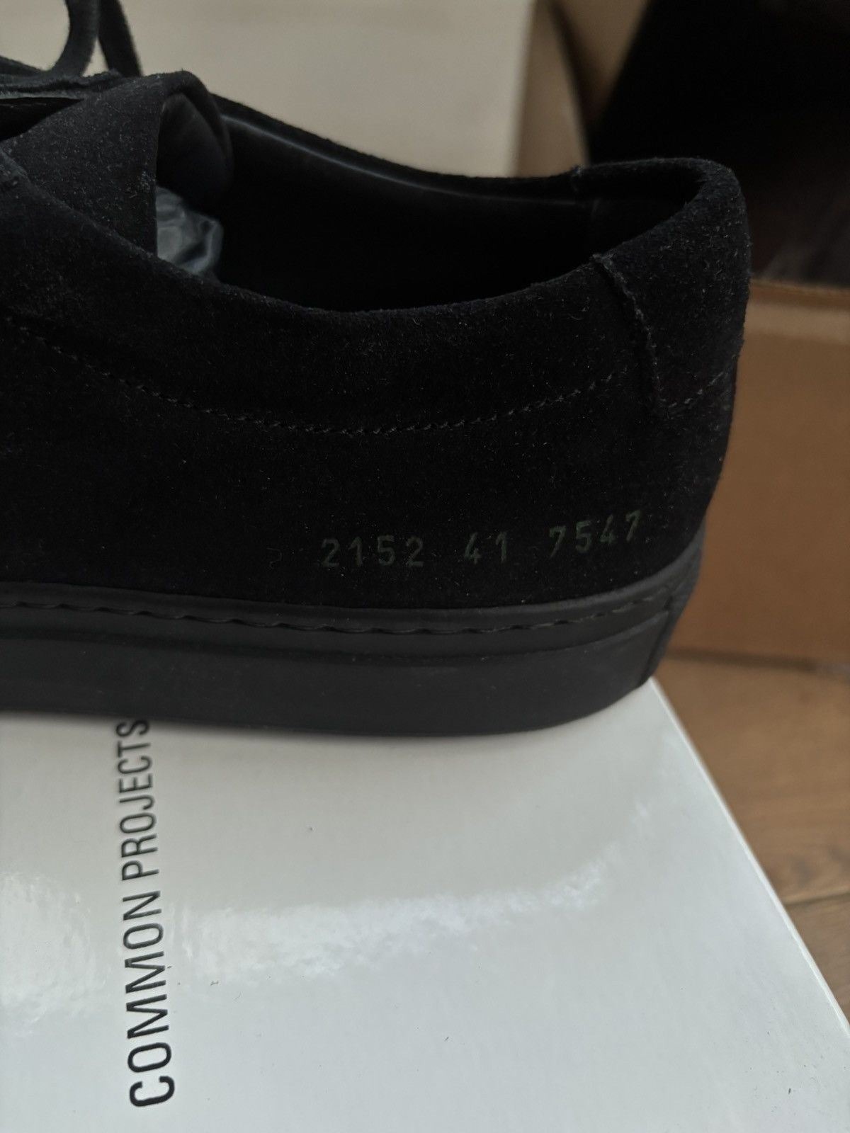 Common Projects Common Projects Achilles Triple Black Suede US8 Brand new Size US 8 / EU 41 - 3 Thumbnail
