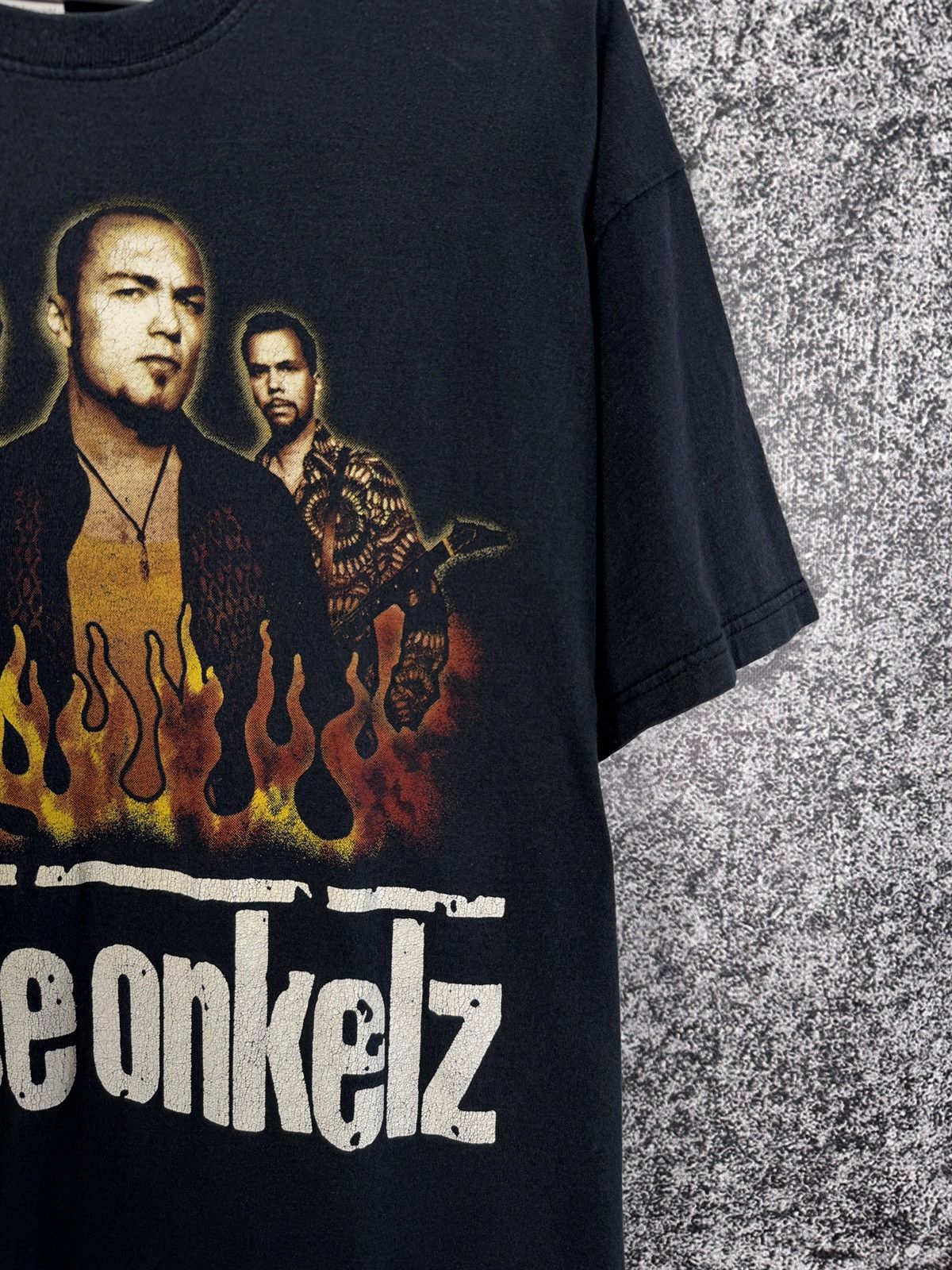 Band Tees Vintage Bohse Onkelz Band T-Shirt Rock Graphic Tee Rare XL Size US XL / EU 56 / 4 - 8 Thumbnail