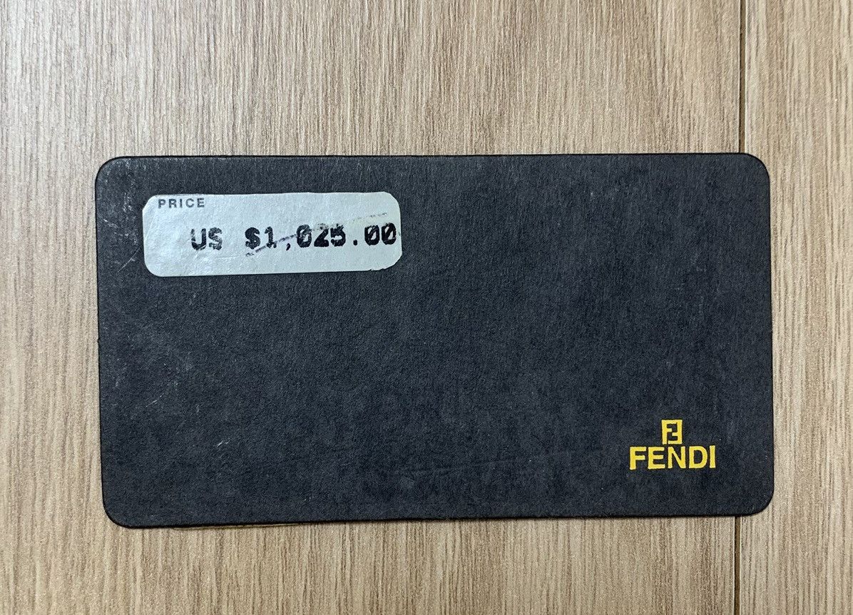 Fendi Fendi Military Blue Denim Mini Bag with Python Handles Size ONE SIZE - 14 Thumbnail