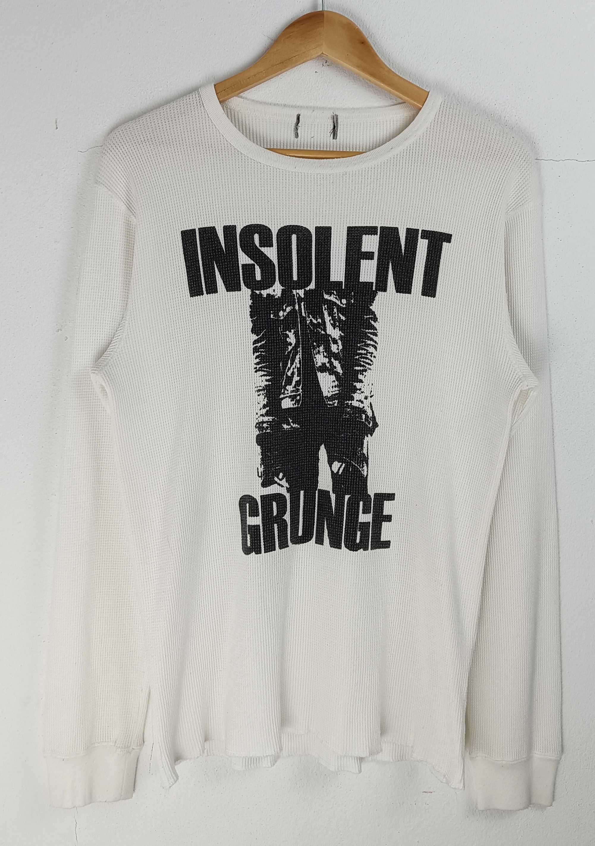 Vintage VINTAGE Y2K INSOLENT GRUNGE MESH STYLE GOTH PUNK GRUNGE Size US M / EU 48-50 / 2 - 3 Thumbnail