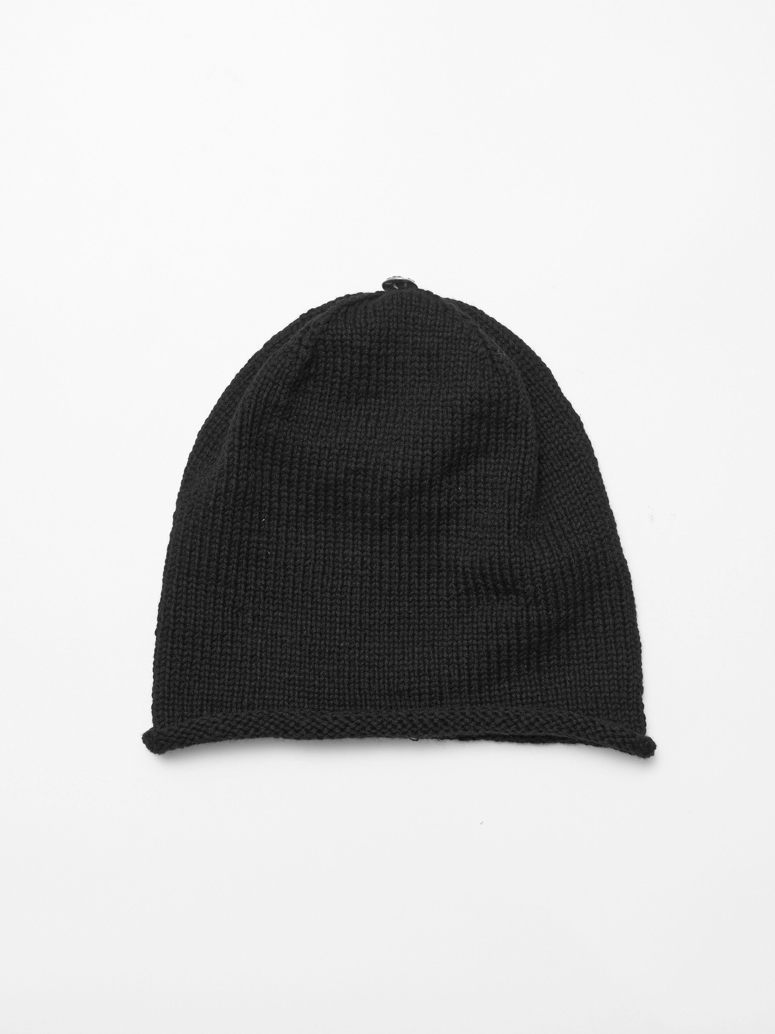 Chrome Hearts BLACK AND WHITE LOGO CHROME HEARTS BEANIE Size ONE SIZE - 5 Thumbnail