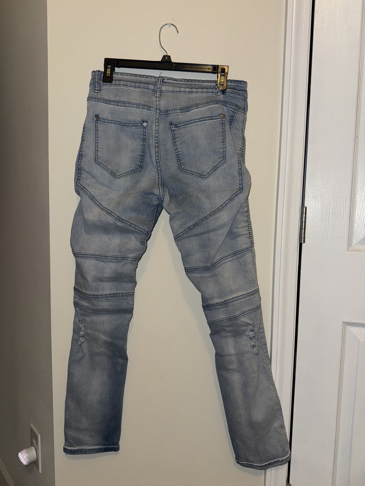 Other Blue Distressed Denim sz 34 Size US 34 / EU 50 - 2 Thumbnail