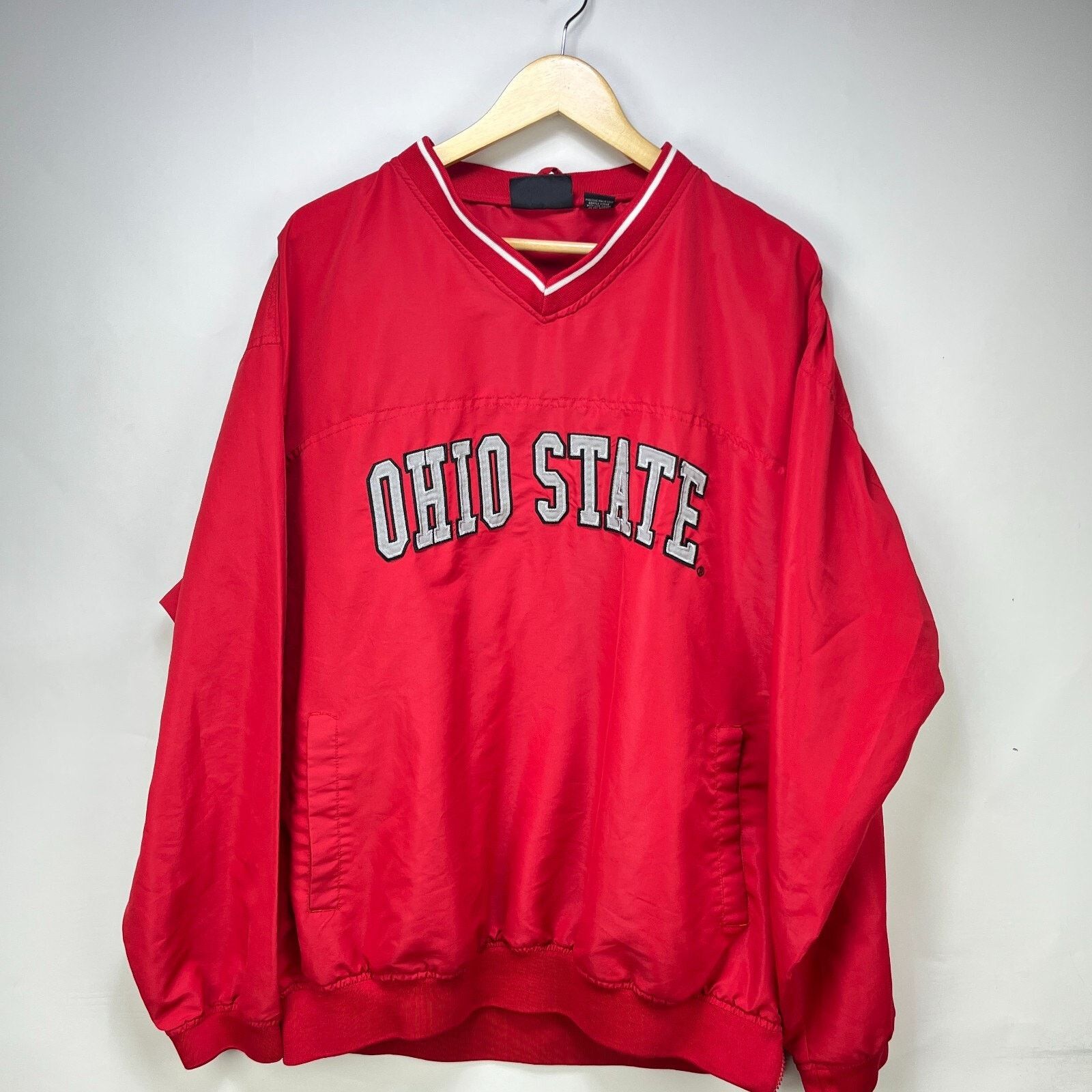 Vintage Vintage 90s Ohio State Buckeyes University Pullover XL Size US XL / EU 56 / 4 - 1 Thumbnail
