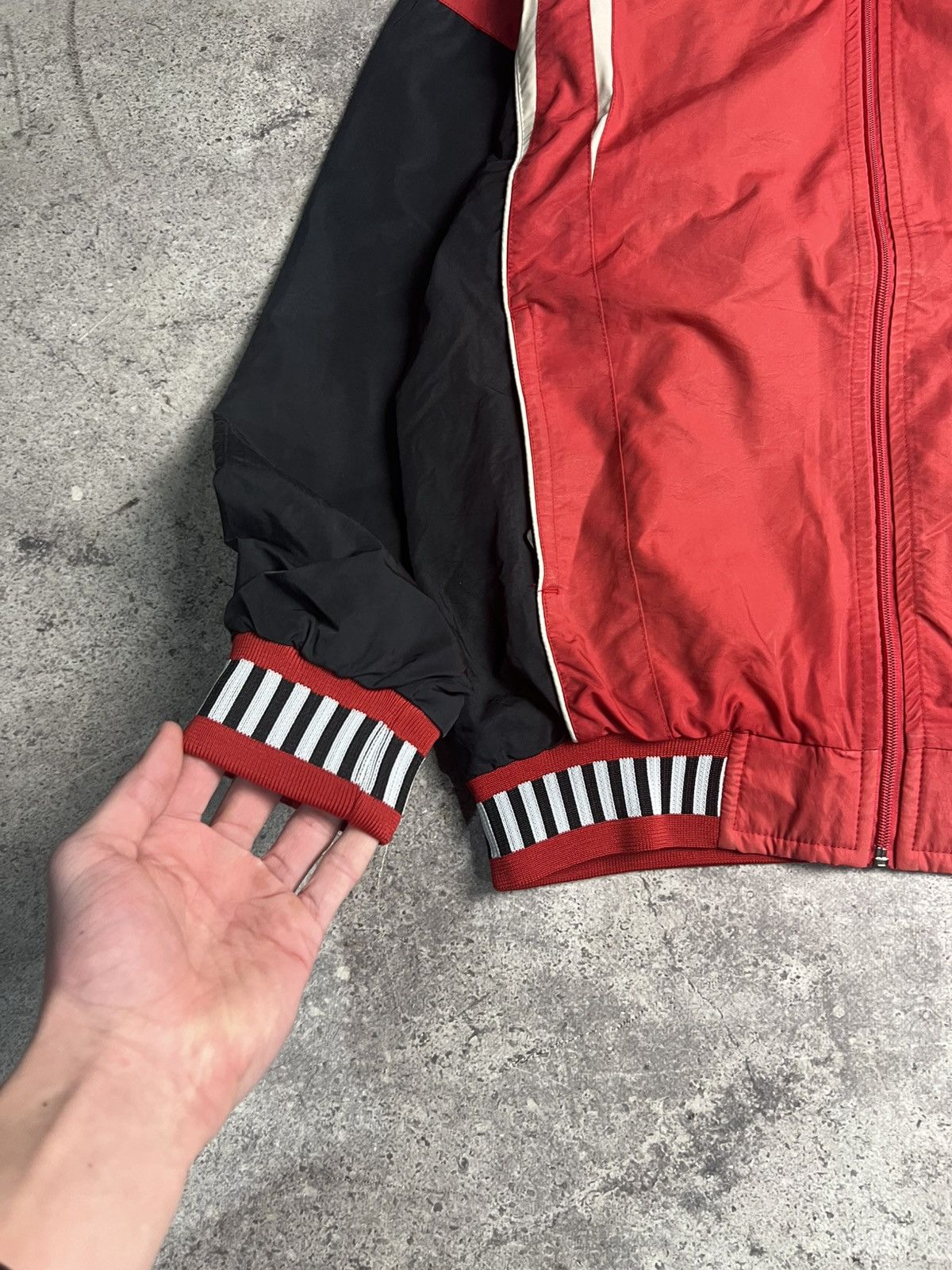 Nike Nike Vintage Track Suit Drill Nylon Mini Swosh Striped Size US S / EU 44-46 / 1 - 5 Thumbnail