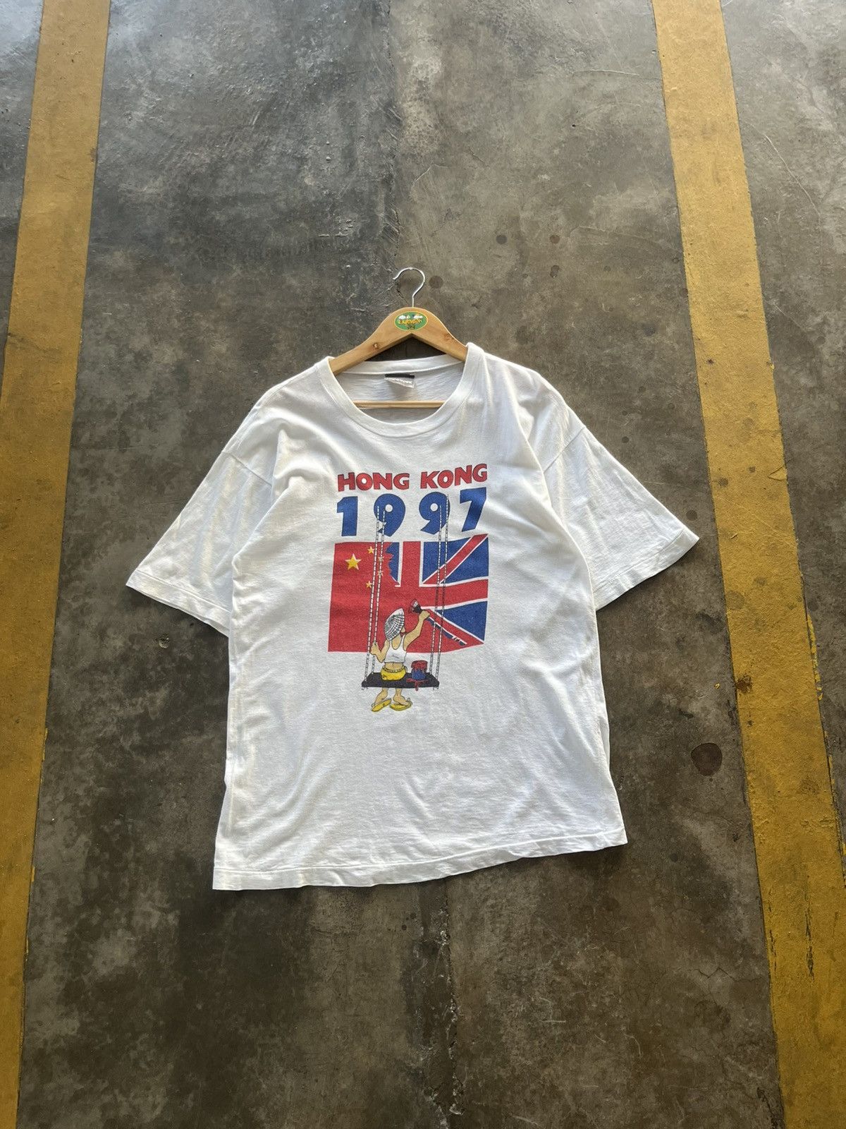 Other Rare Hongkong 1997 Great Britain Vintage 90s Size US M / EU 48-50 / 2 - 1 Thumbnail