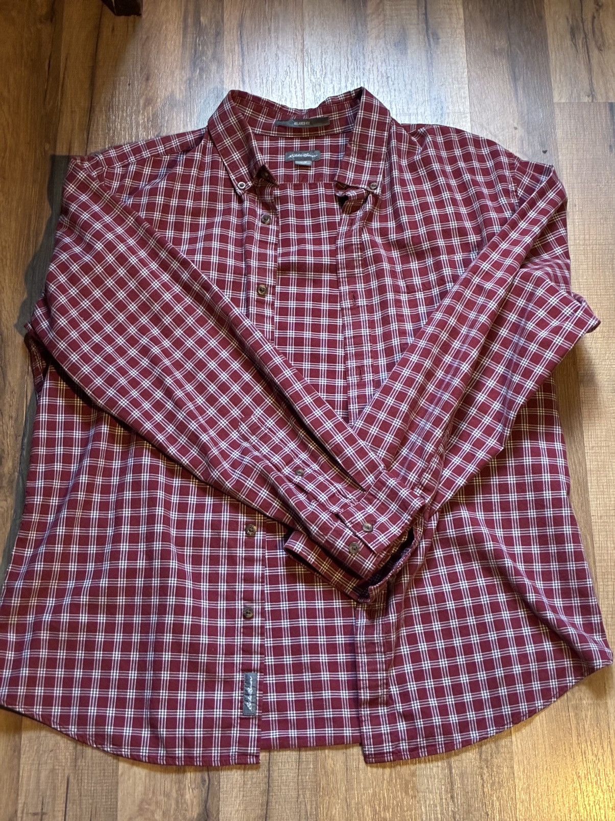 Eddie Bauer Vintage Eddie Bauer Flannel Size US M / EU 48-50 / 2 - 1 Thumbnail