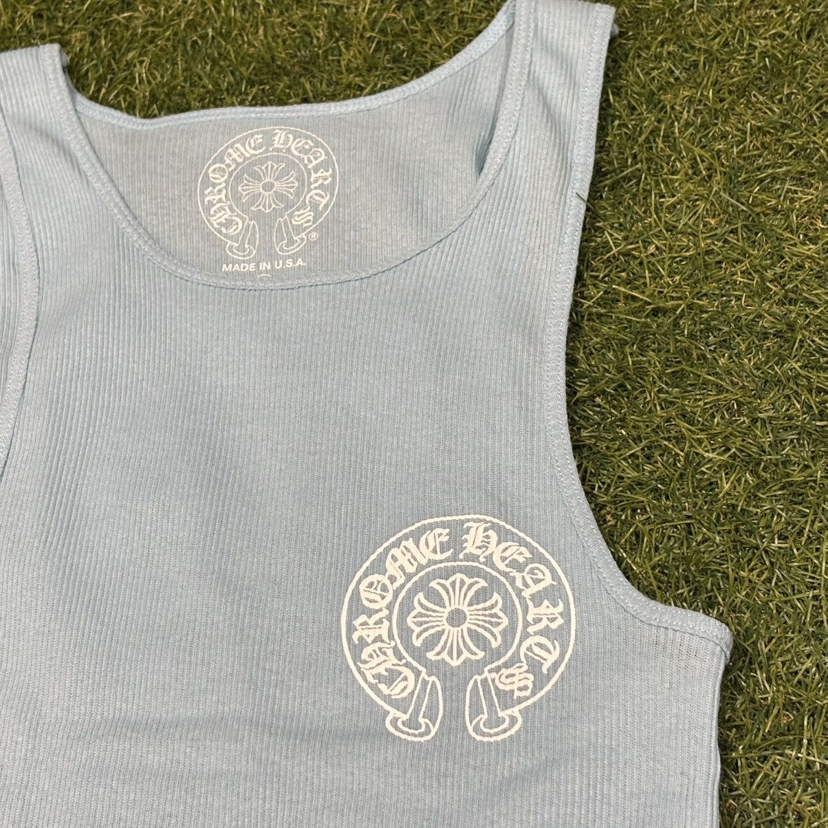 Chrome Hearts Chrome Hearts Blue Tank Size US XL / EU 56 / 4 - 2 Thumbnail
