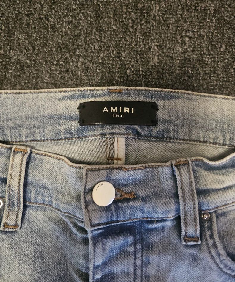 Amiri Amiri double knee destruction jeans Size US 31 - 3 Thumbnail