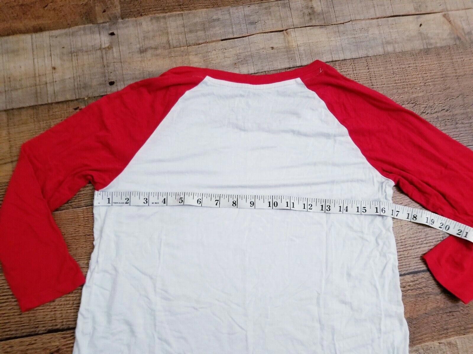 Designer American Eagle Soft And Sexy Tee Extra Small Baseball Shirt Size XS / US 0-2 / IT 36-38 - 4 Thumbnail