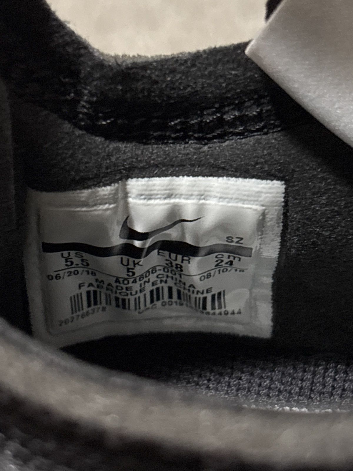 Jordan Brand × Off-White Off White Black Air Force One Size 5.5m/7w Size US 7 / IT 37 - 8 Thumbnail