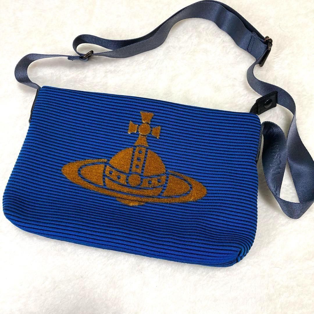 Vivienne Westwood Orb Ribbed Shoulder Bag Size ONE SIZE - 1 Thumbnail